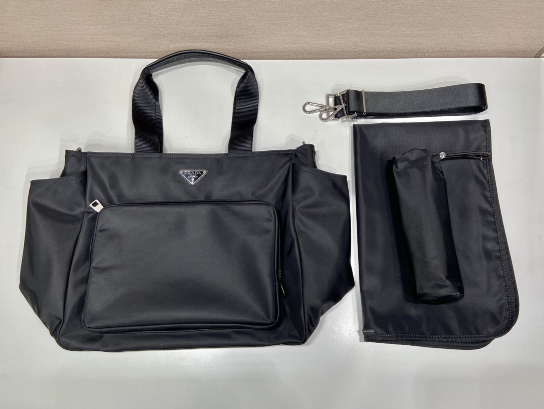 Prada Tote 1BG102-35*30*17CM Prada Tote 1BG102-35*30*17CM