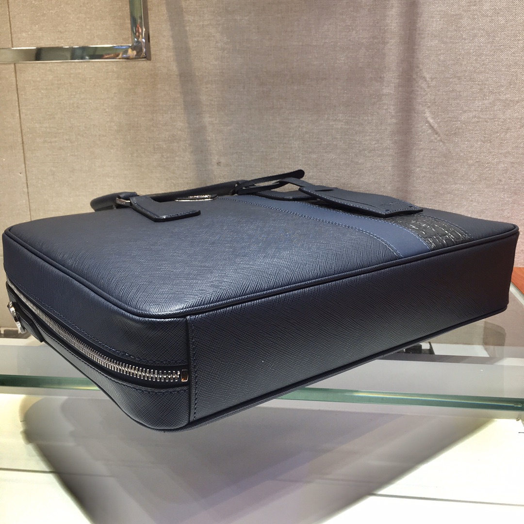 Prada Saffiano Top HandleBag-2VE011D-36*28*6.5CM Prada Saffiano Top HandleBag-2VE011D-36*28*6.5CM