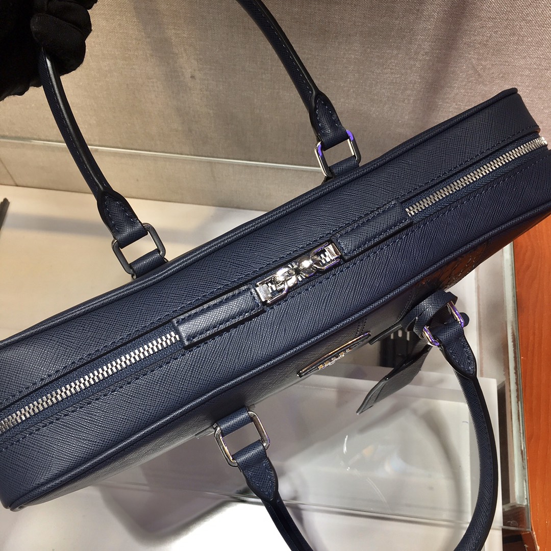 Prada Saffiano Top HandleBag-2VE011D-36*28*6.5CM Prada Saffiano Top HandleBag-2VE011D-36*28*6.5CM