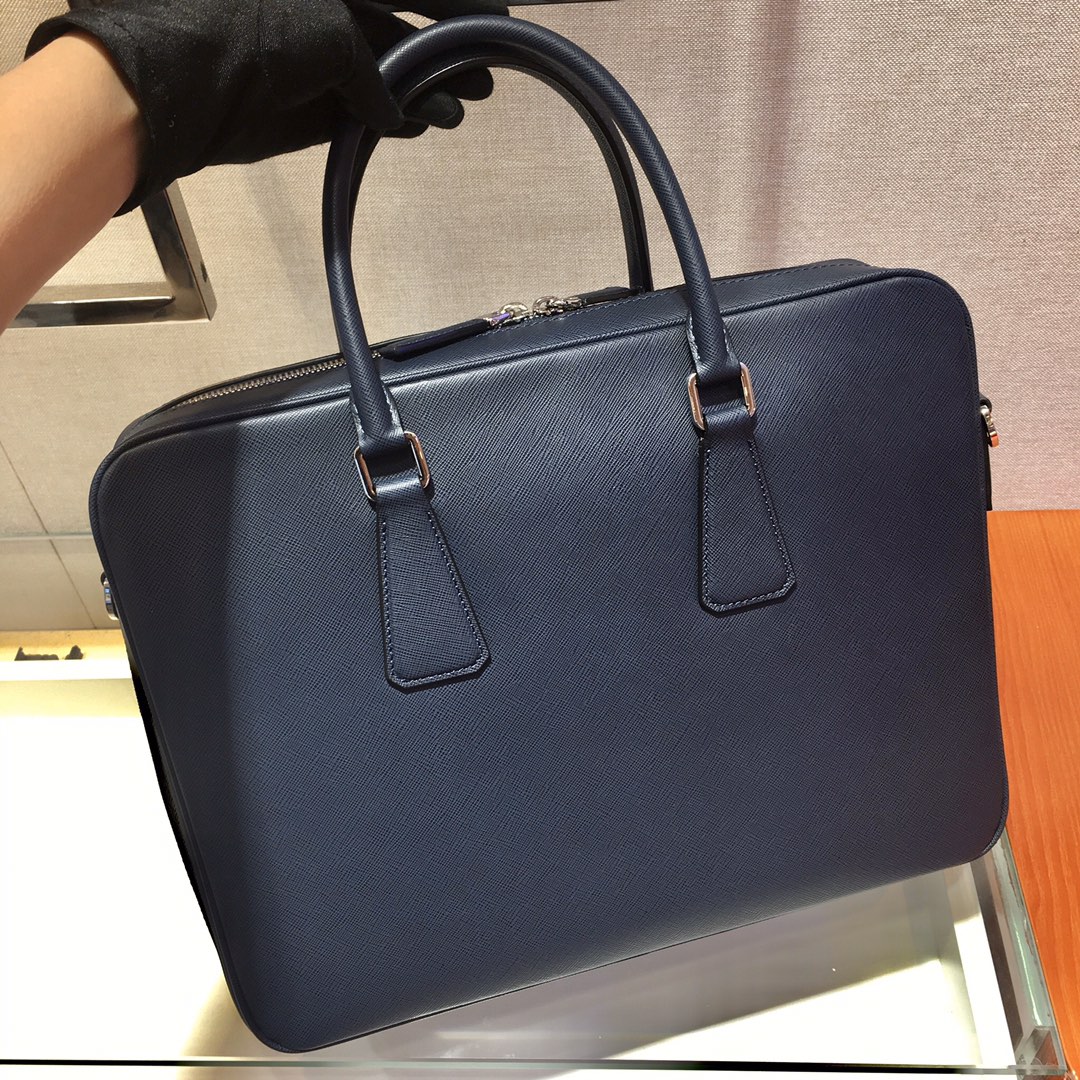 Prada Saffiano Top HandleBag-2VE011D-36*28*6.5CM Prada Saffiano Top HandleBag-2VE011D-36*28*6.5CM