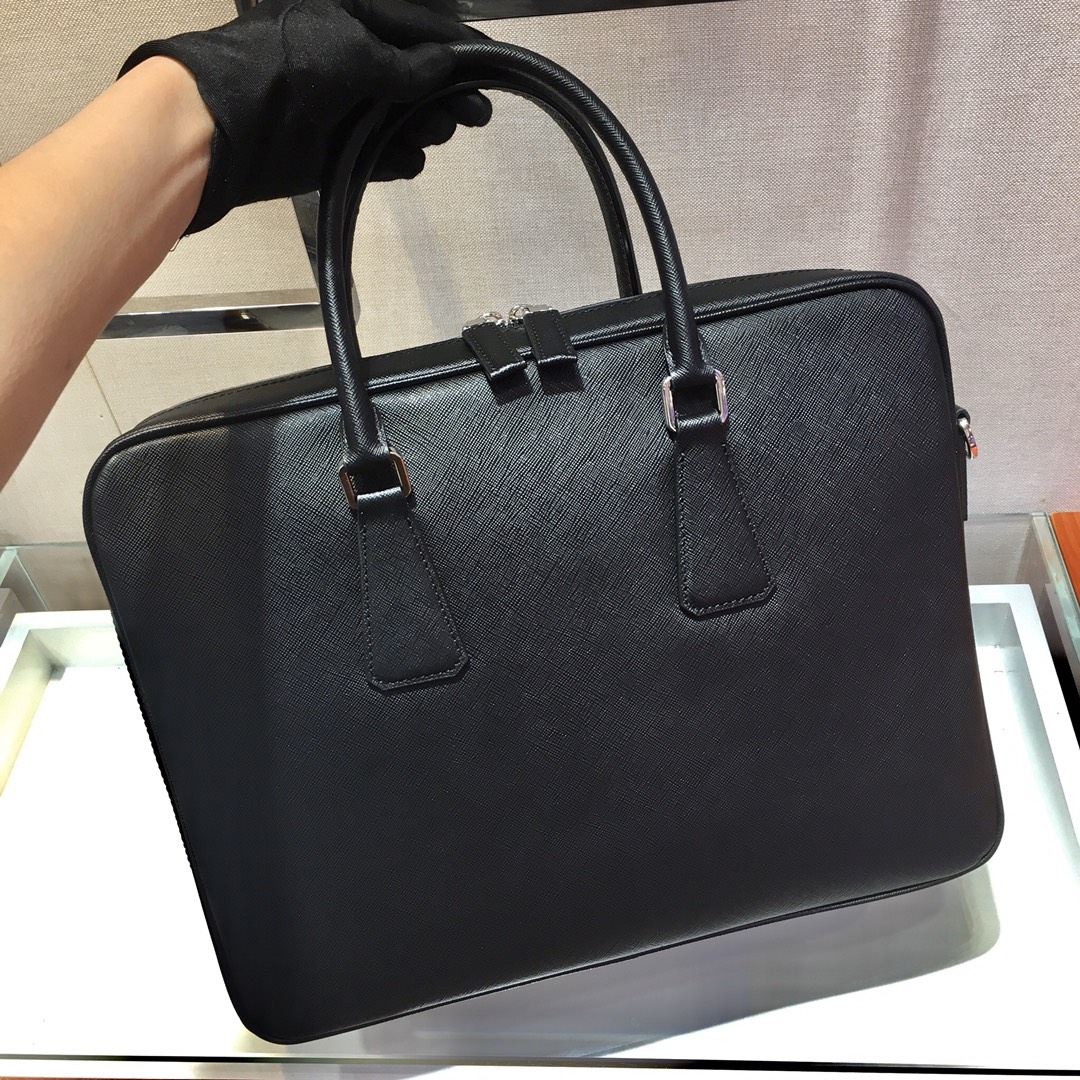 Prada Saffiano Top HandleBag-2VE011D-36*28*6.5CM Prada Saffiano Top HandleBag-2VE011D-36*28*6.5CM
