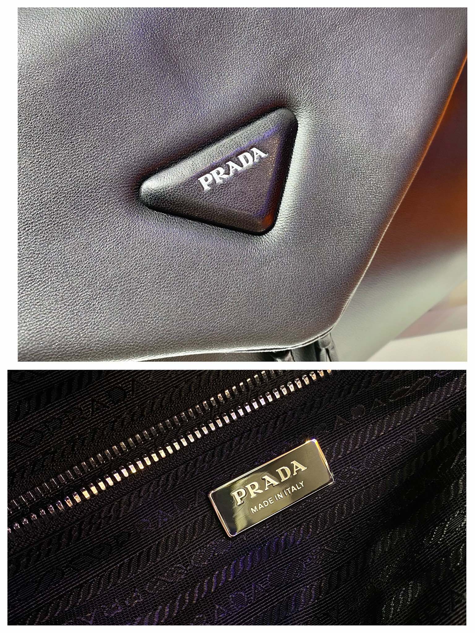 Prada Lambskin Shoulder Bag-1BC165-32*21*12CM Prada Lambskin Shoulder Bag-1BC165-32*21*12CM