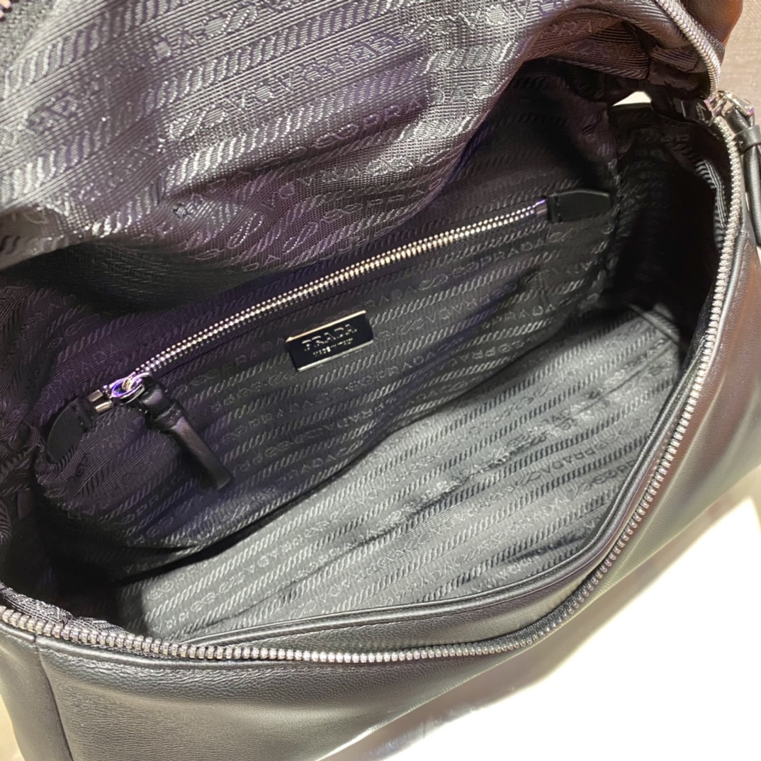 Prada Lambskin Shoulder Bag-1BC165-32*21*12CM Prada Lambskin Shoulder Bag-1BC165-32*21*12CM