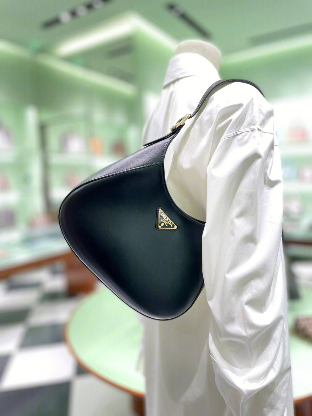Prada Cleo 1BC179 Shoulder Bag-27*19*5CM