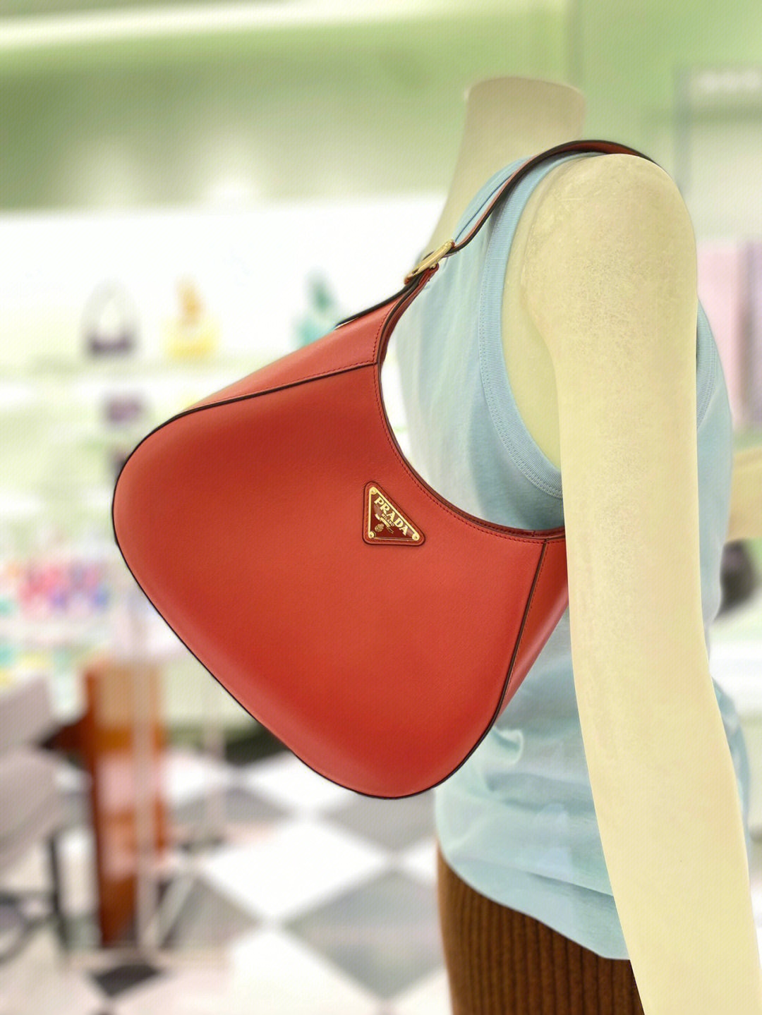 Prada Cleo 1BC179 Shoulder Bag-27*19*5CM Prada Cleo 1BC179 Shoulder Bag-27*19*5CM