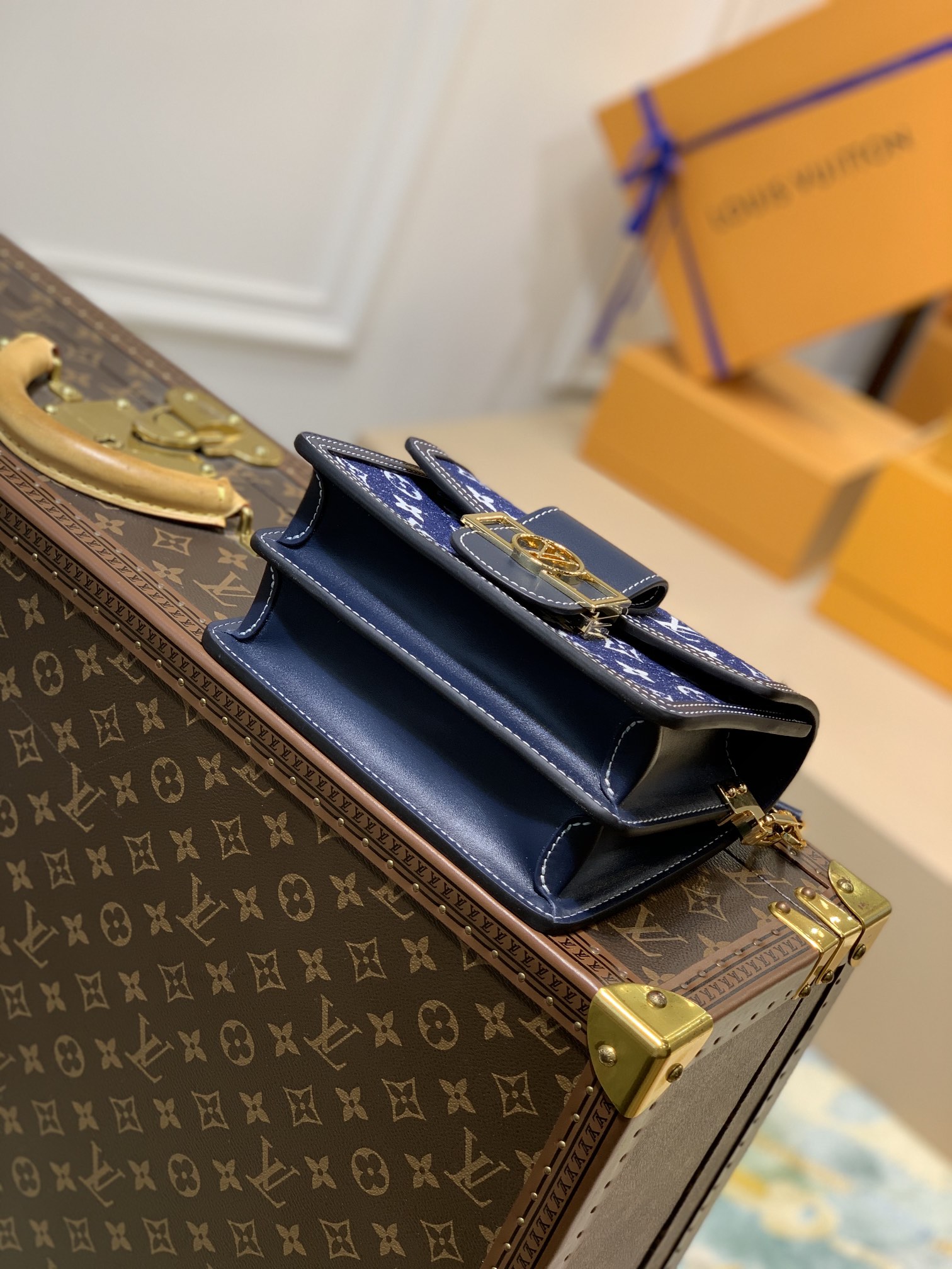 Louis Vuitton Mini Dauphine Bag-20*15*9CM
