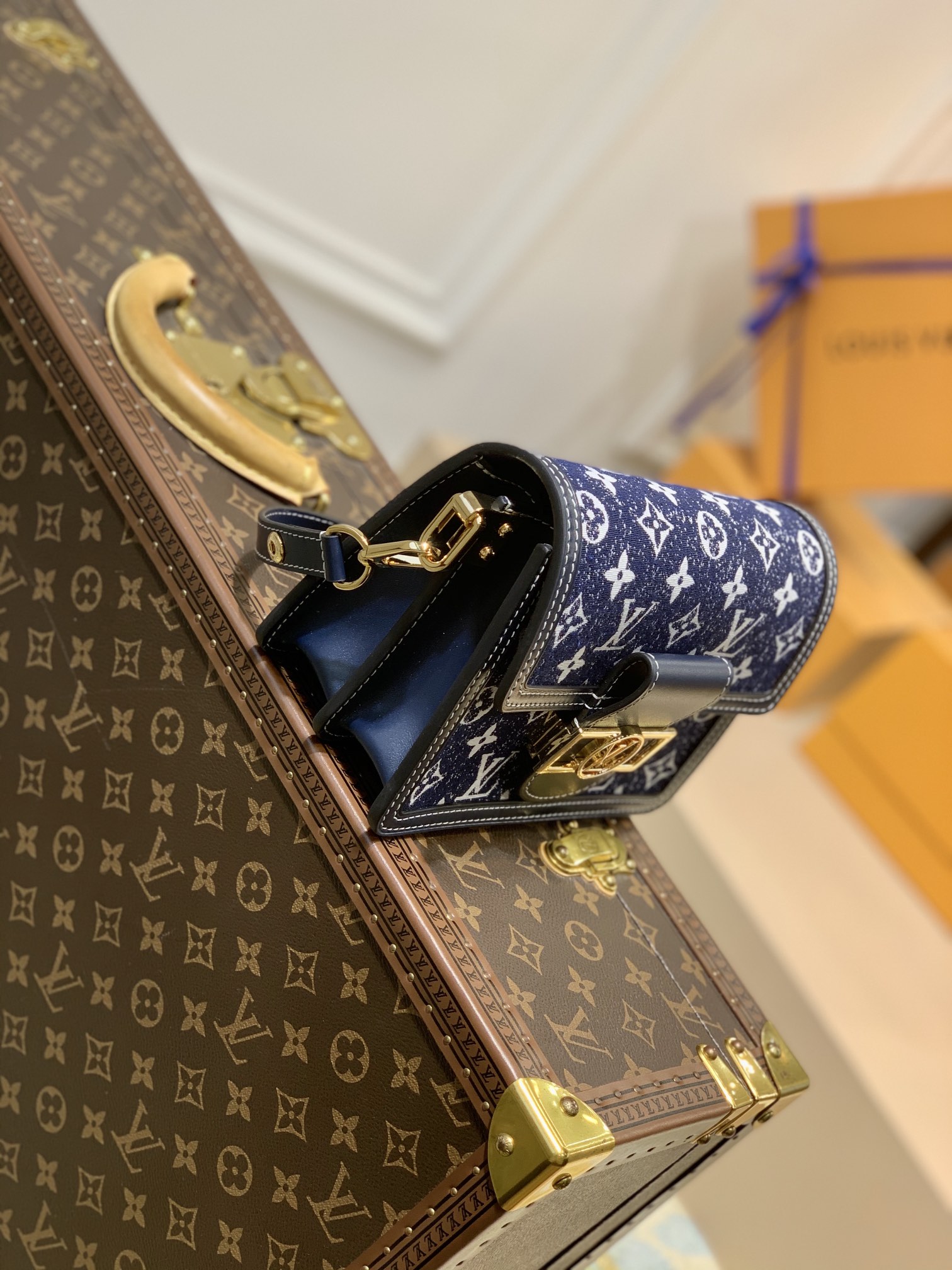 Louis Vuitton Mini Dauphine Bag-20*15*9CM Louis Vuitton Mini Dauphine Bag-20*15*9CM