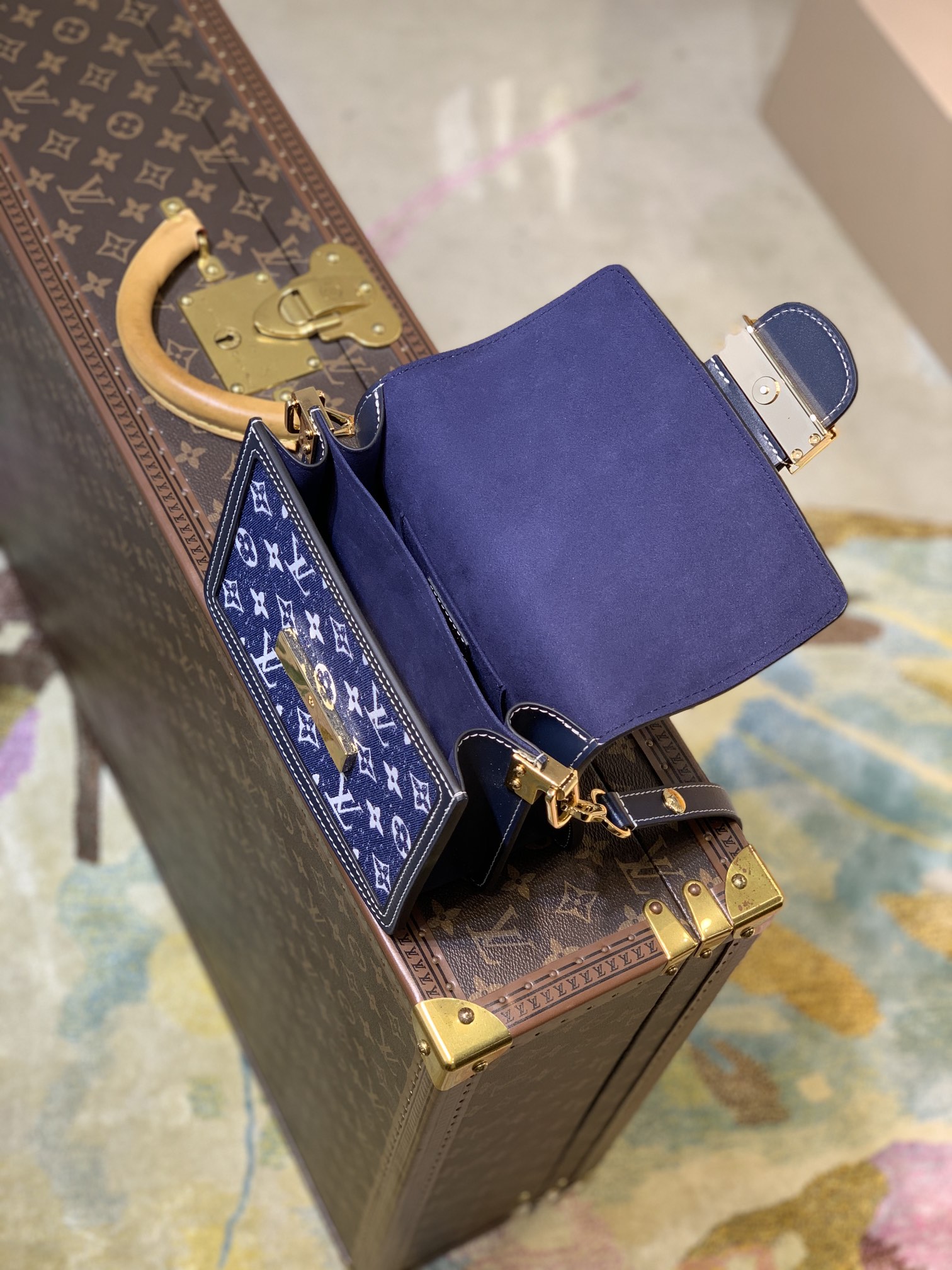 Louis Vuitton Mini Dauphine Bag-20*15*9CM Louis Vuitton Mini Dauphine Bag-20*15*9CM