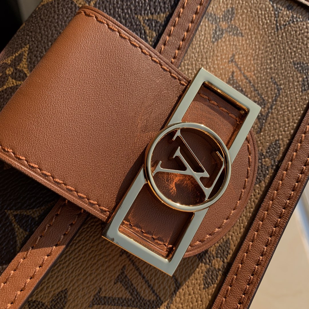 Louis Vuitton Mini Dauphine Bag-19*12*5CM Louis Vuitton Mini Dauphine Bag-19*12*5CM