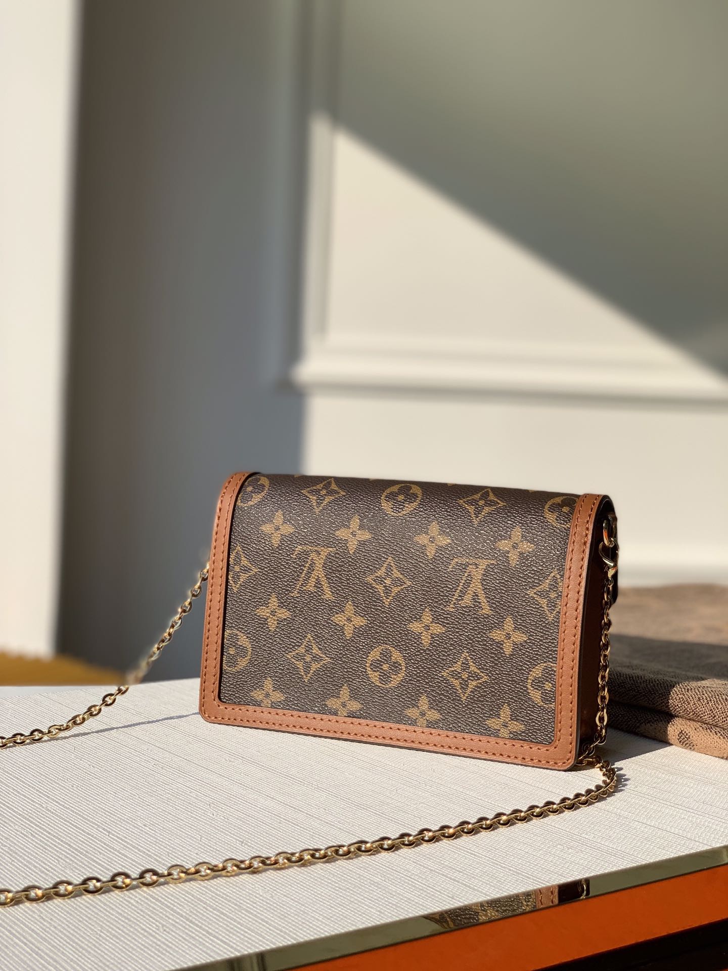 Louis Vuitton Mini Dauphine Bag-19*12*5CM Louis Vuitton Mini Dauphine Bag-19*12*5CM