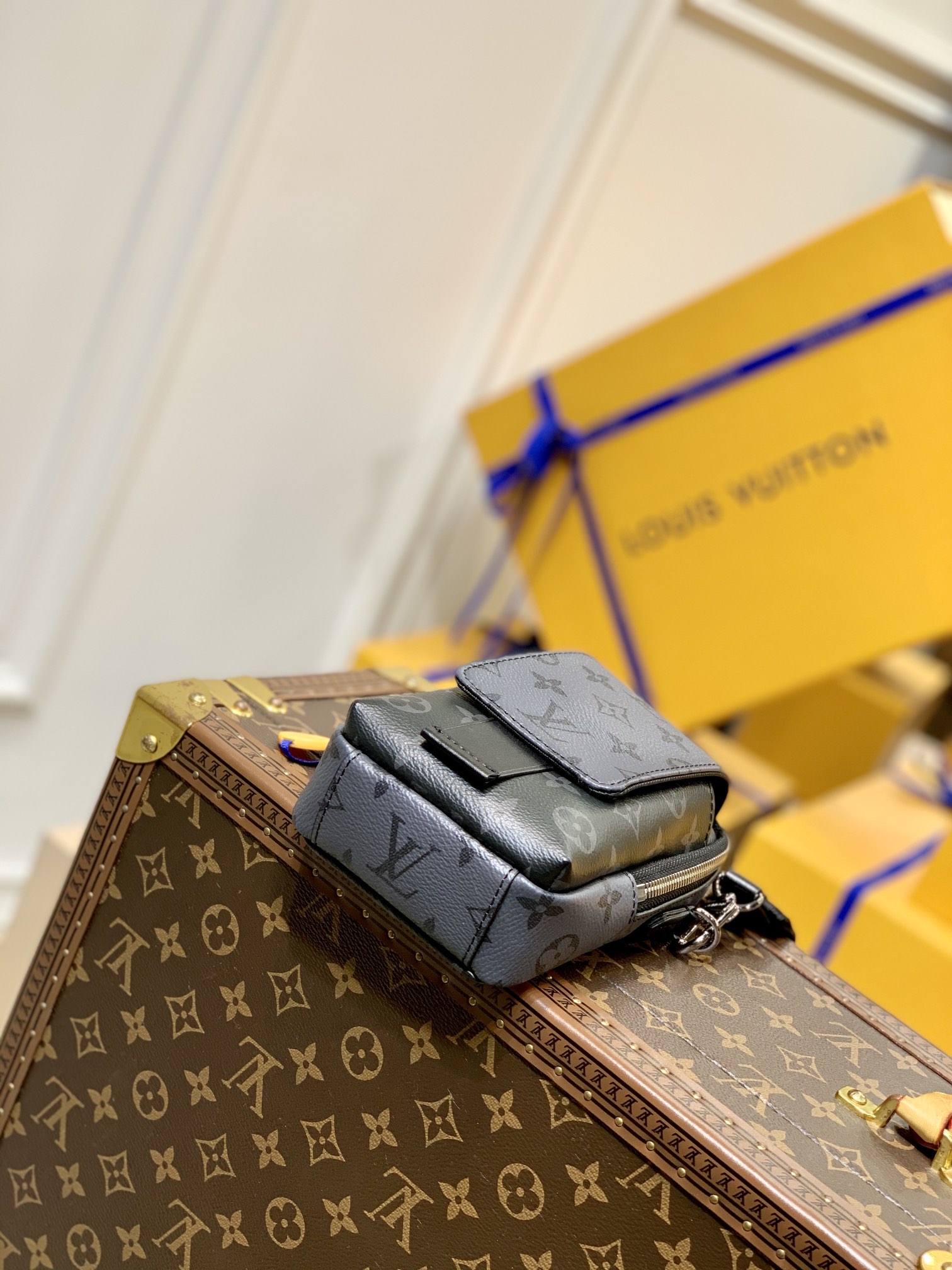 Louis Vuitton Flap Double-M81005-11*18*8CM
