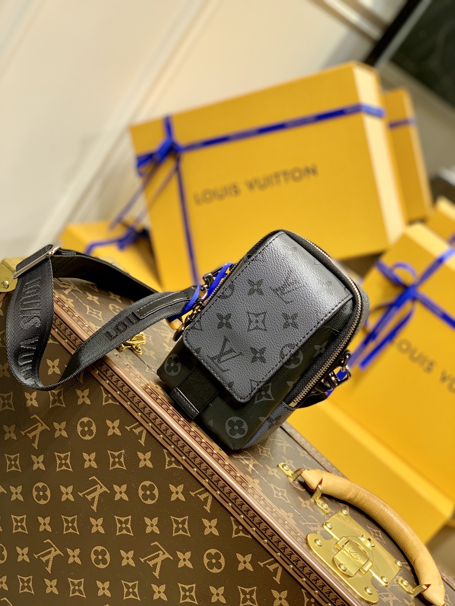Louis Vuitton Flap Double-M81005-11*18*8CM