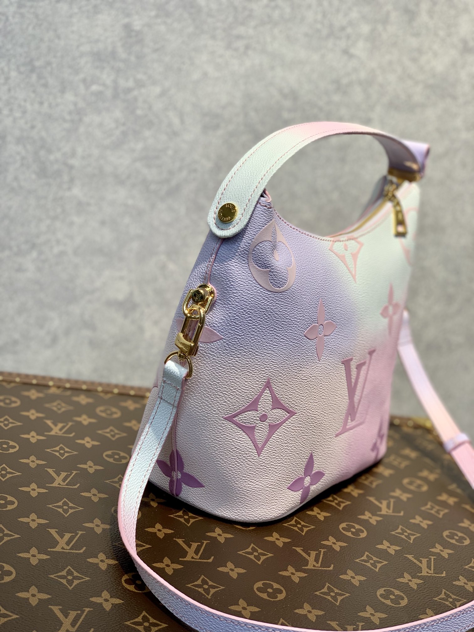 Louis Vuitton Bagatelle Handbags-M46112-22*14*9CM