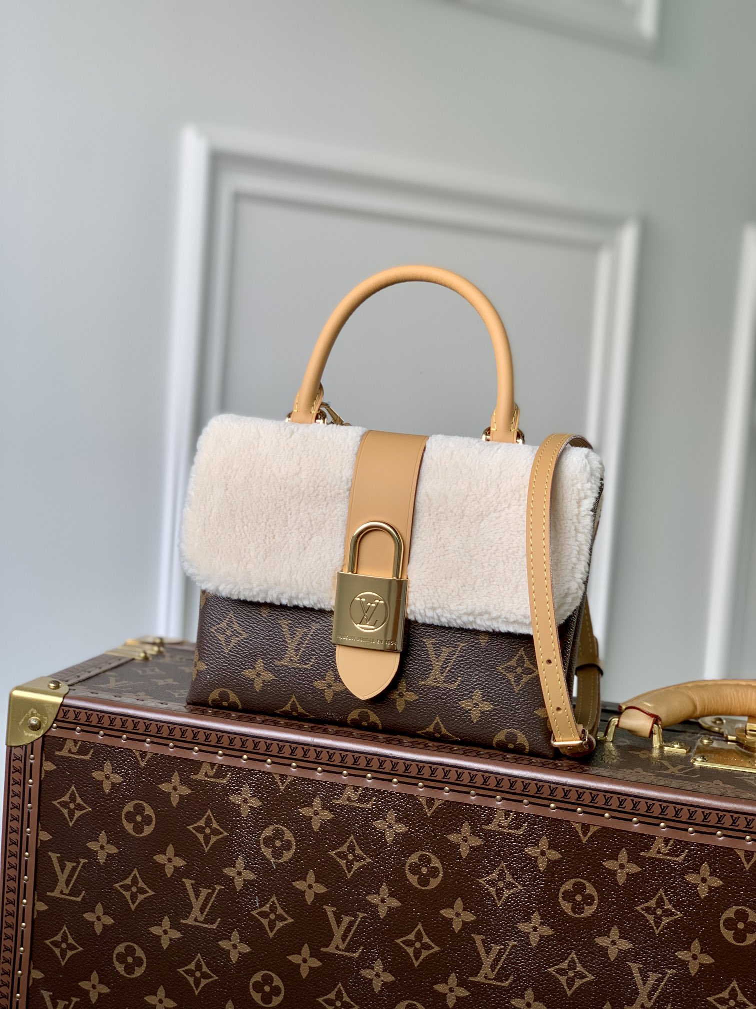 Louis Vuitton Locky BB Bag -21* 17.0*8CM