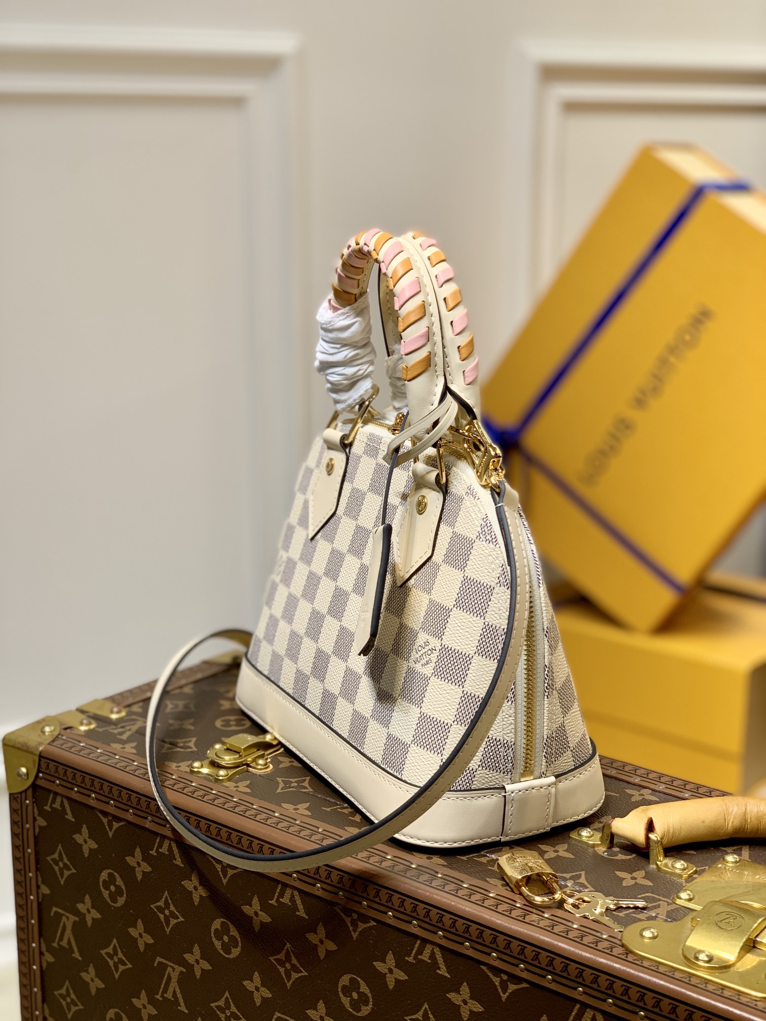 Louis Vuitton N41221 Alma BB-25*19*12CM