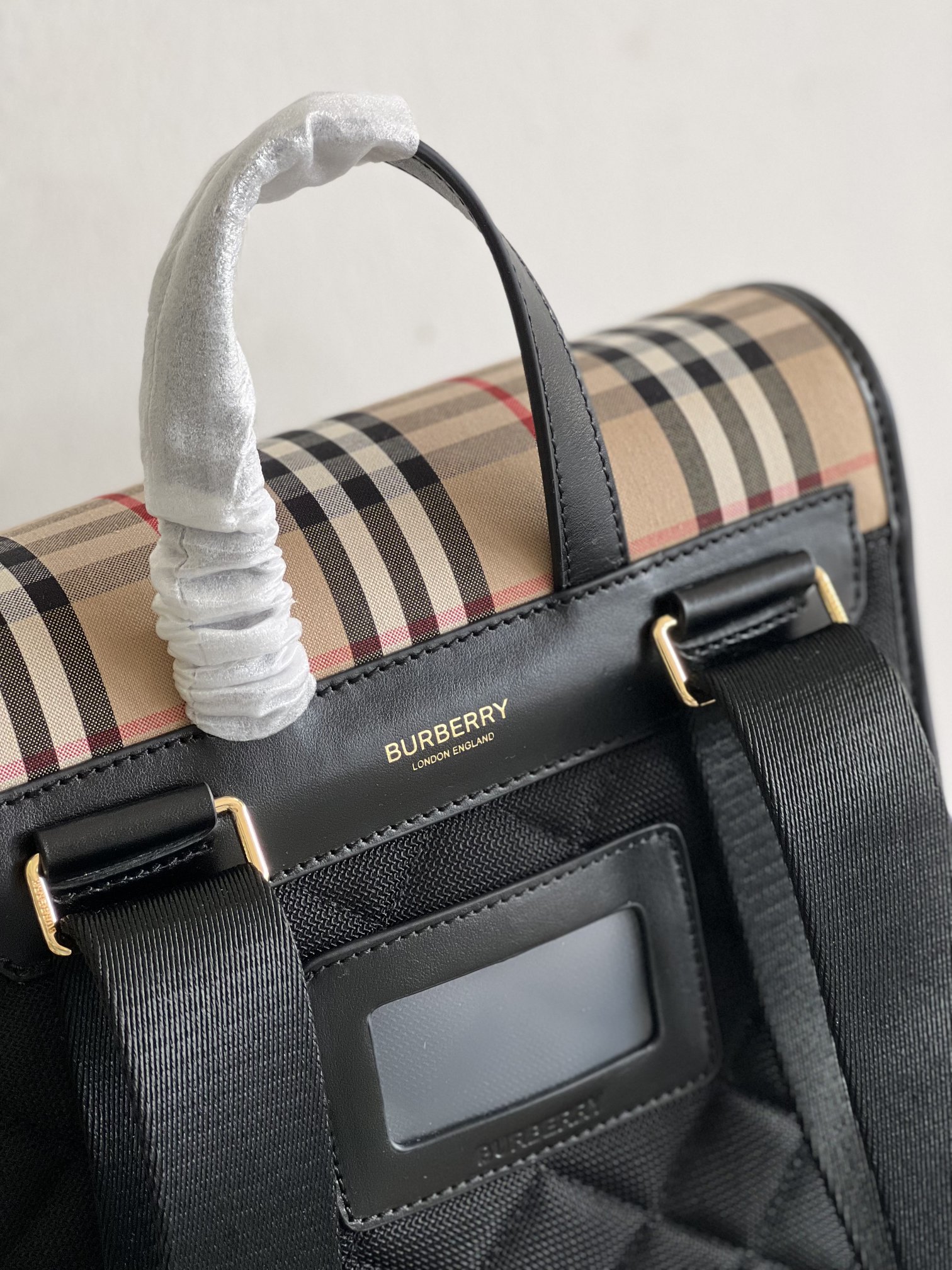 Burberry ECconyl Vintage Backpack-26*9*30CM