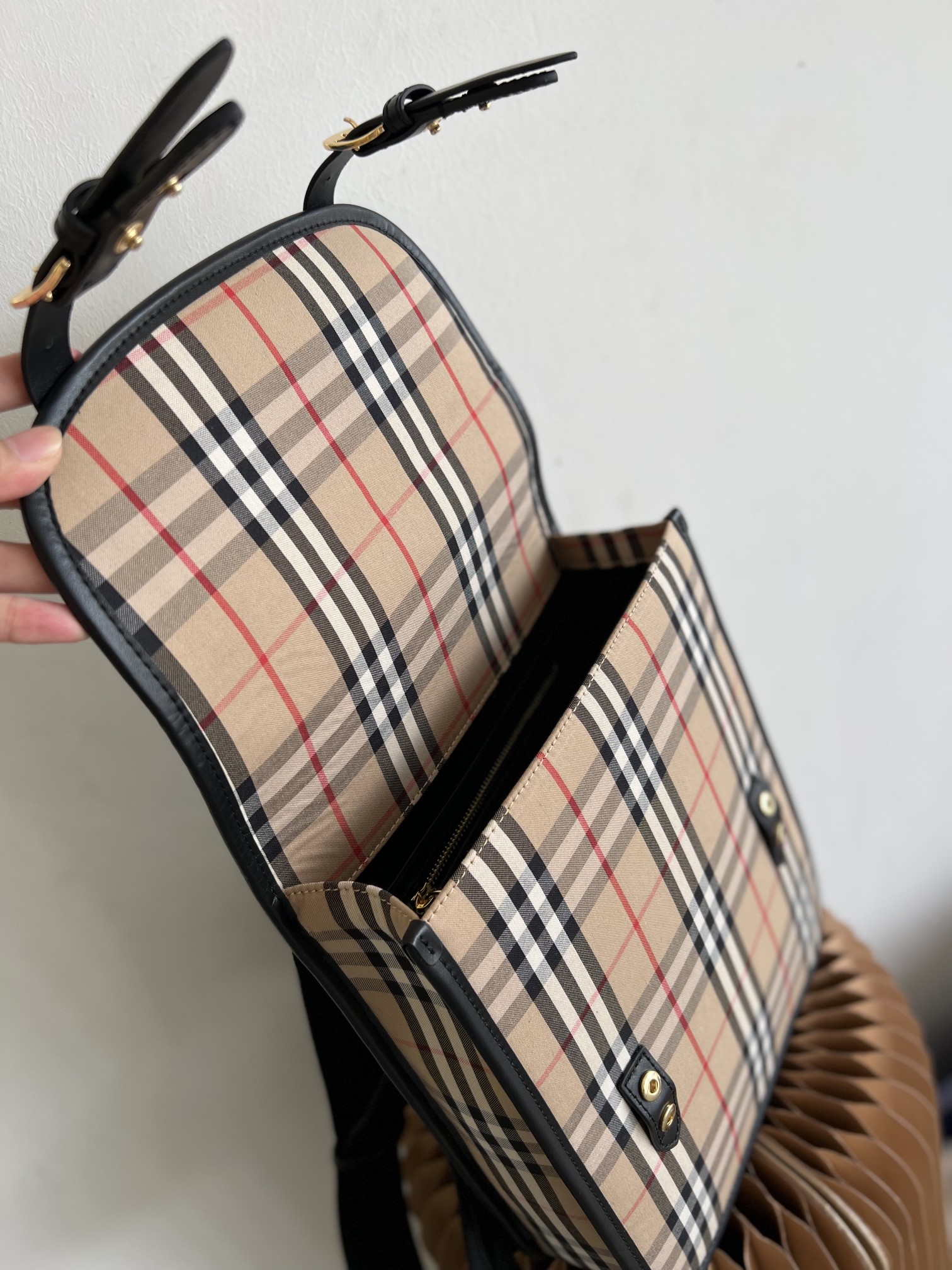 Burberry ECconyl Vintage Backpack-26*9*30CM
