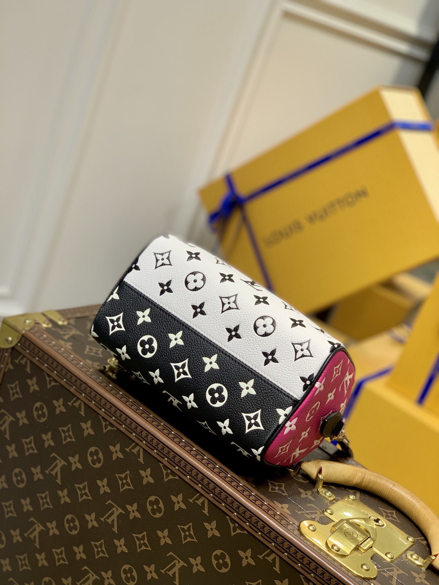 Louis Vuitton Speedy Bandoulière 20 -M46088-20*13.5*12CM
