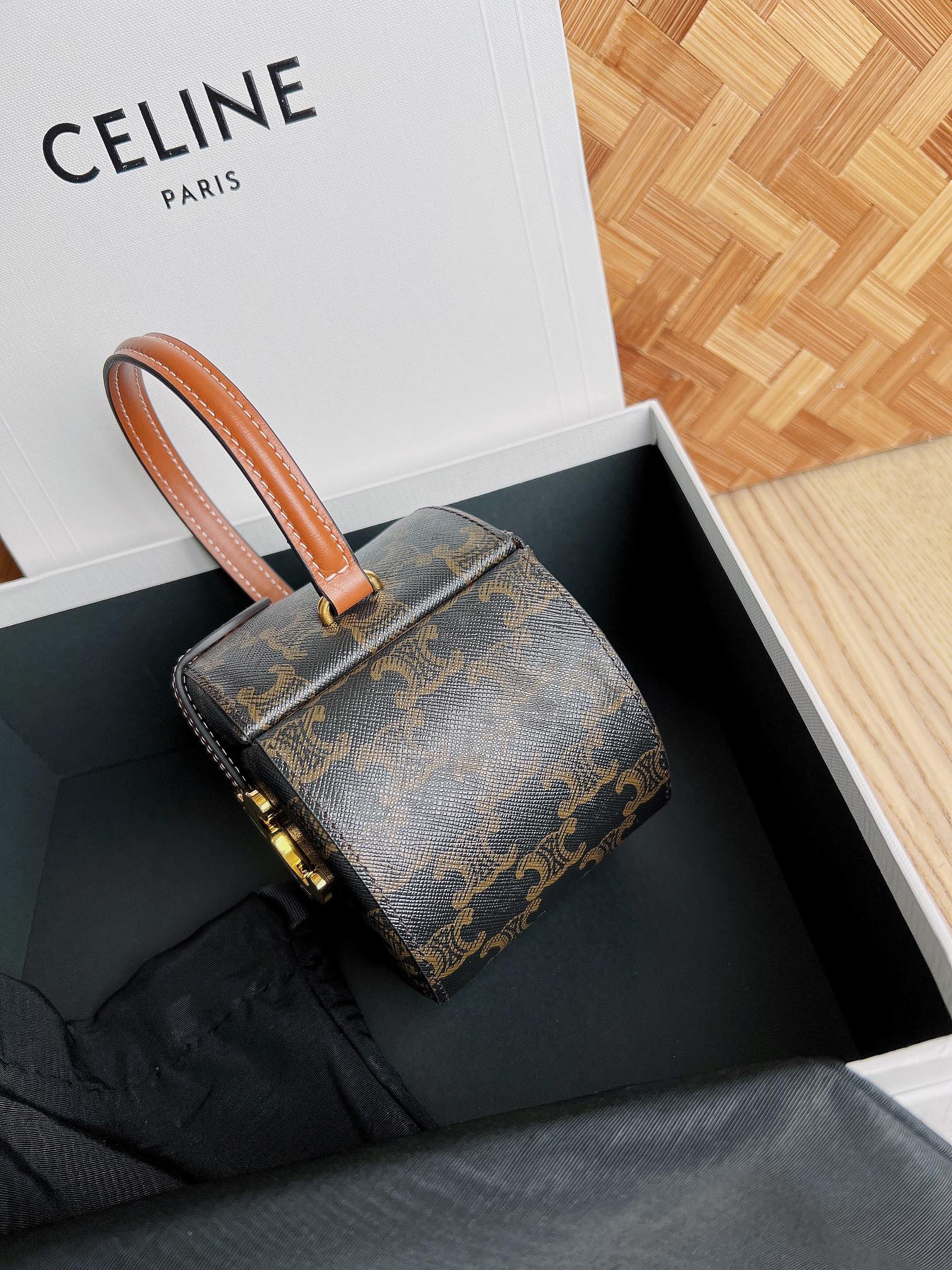 Celina Cubic Box Bag-12.5×11.5×9CM