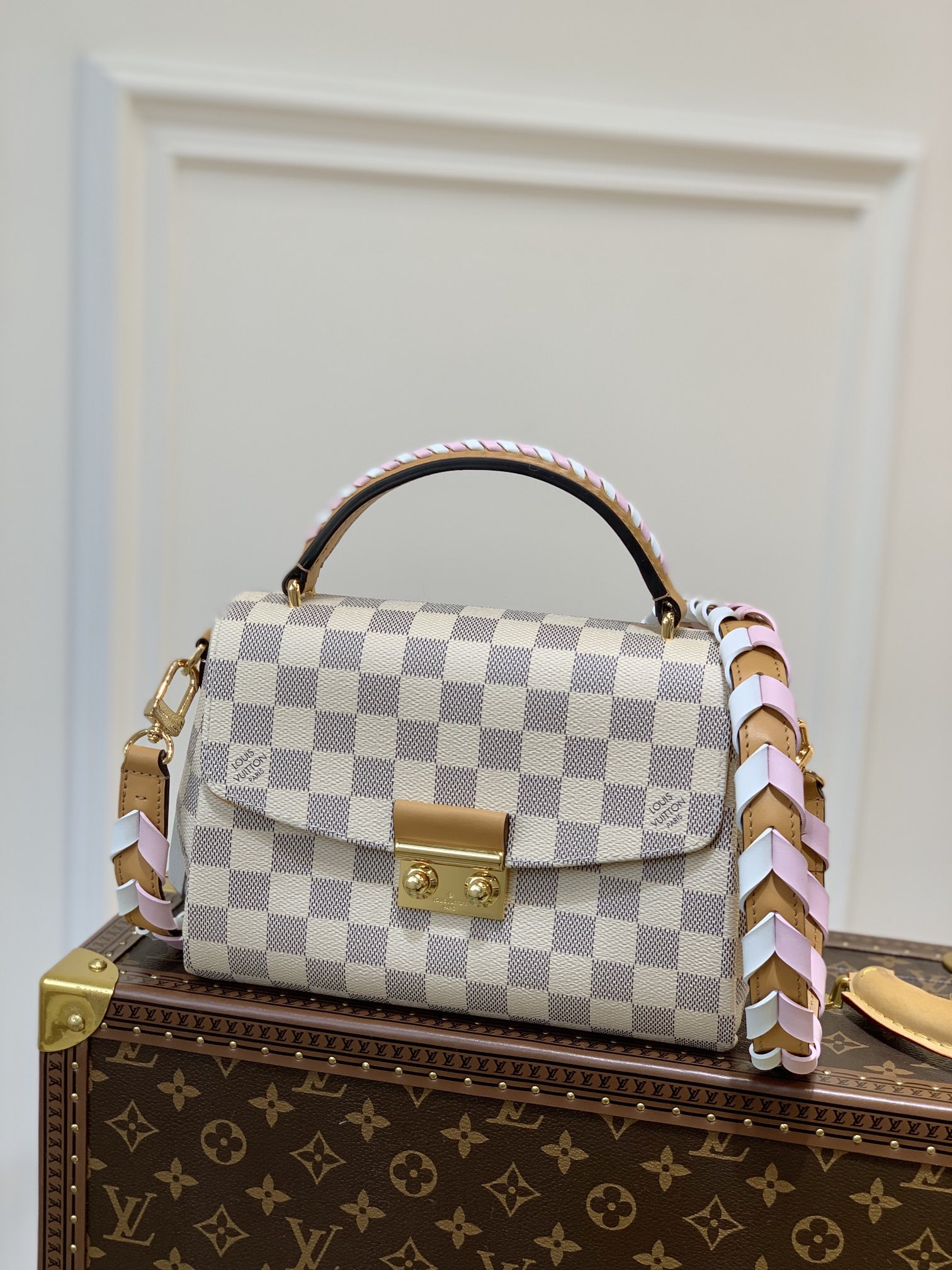 Louis Vuitton Croisette-N50053-25*24*5CM