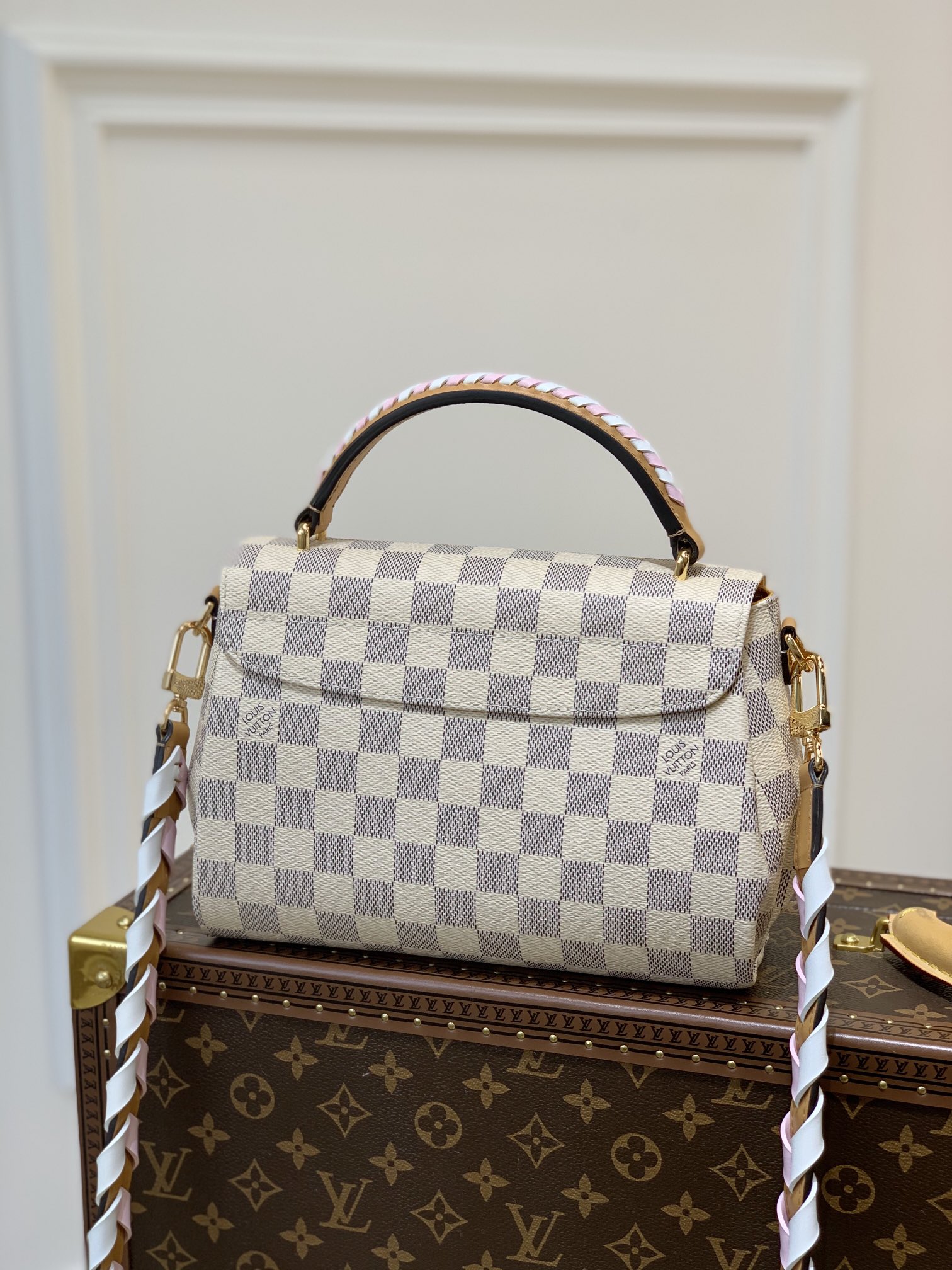 Louis Vuitton Croisette-N50053-25*24*5CM