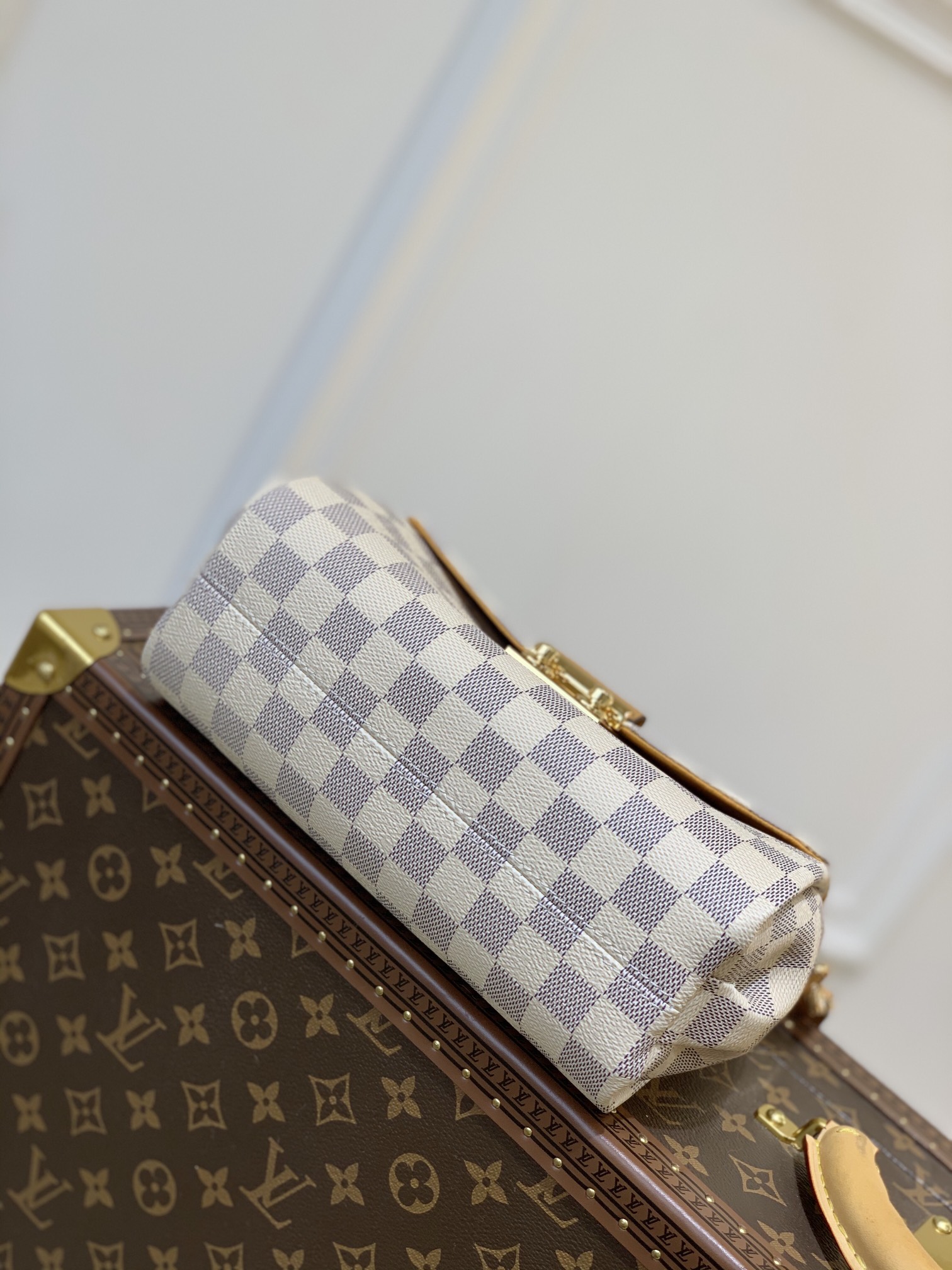 Louis Vuitton Croisette-N50053-25*24*5CM Louis Vuitton Croisette-N50053-25*24*5CM