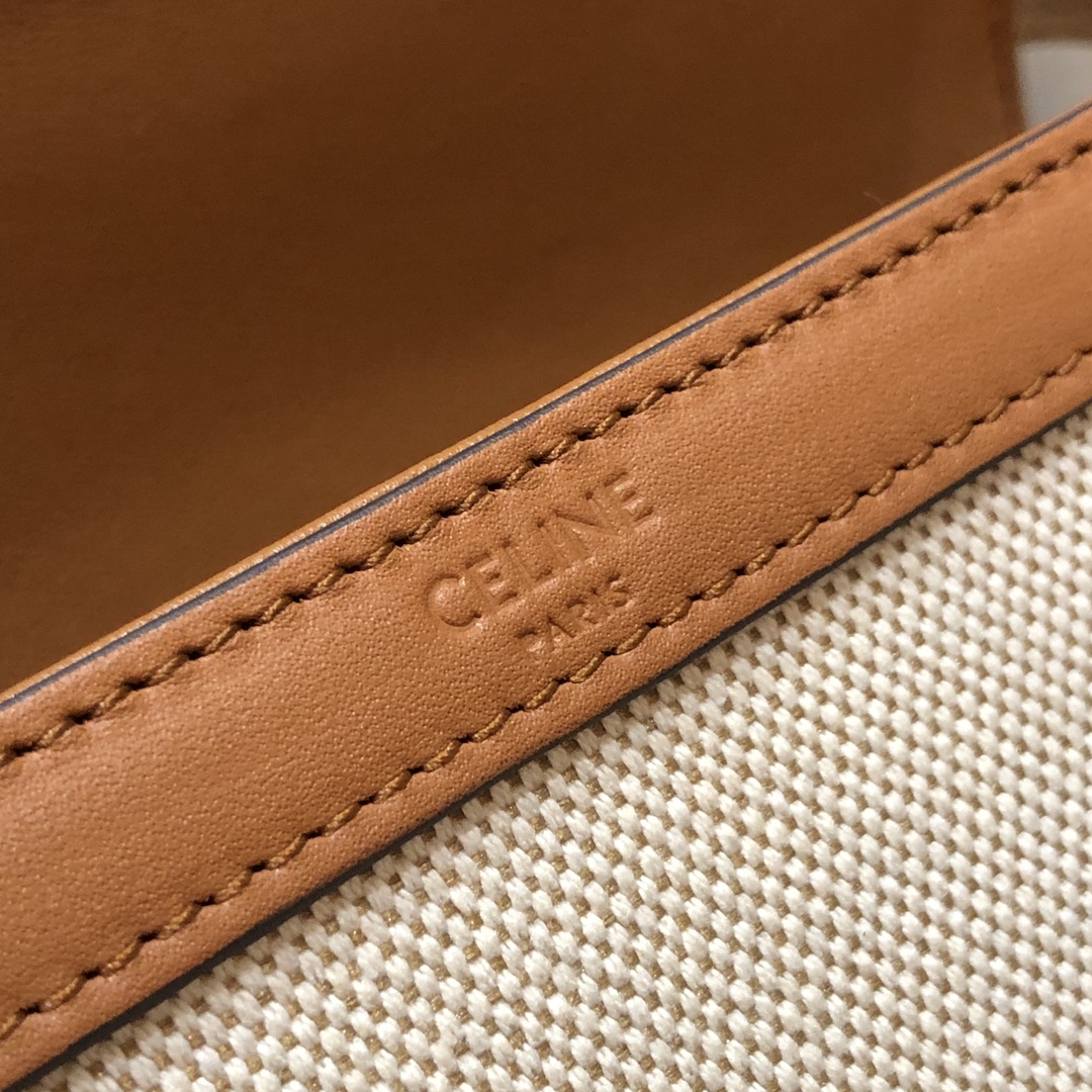 Celin Tambour Box Bag-22*16.5*7CM Celin Tambour Box Bag-22*16.5*7CM