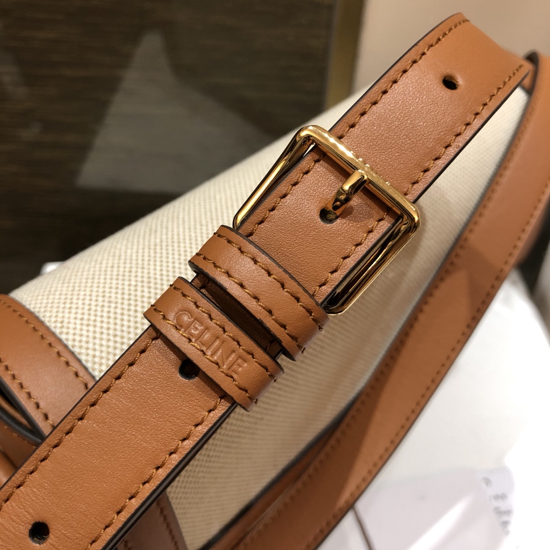 Celin Tambour Box Bag-22*16.5*7CM Celin Tambour Box Bag-22*16.5*7CM