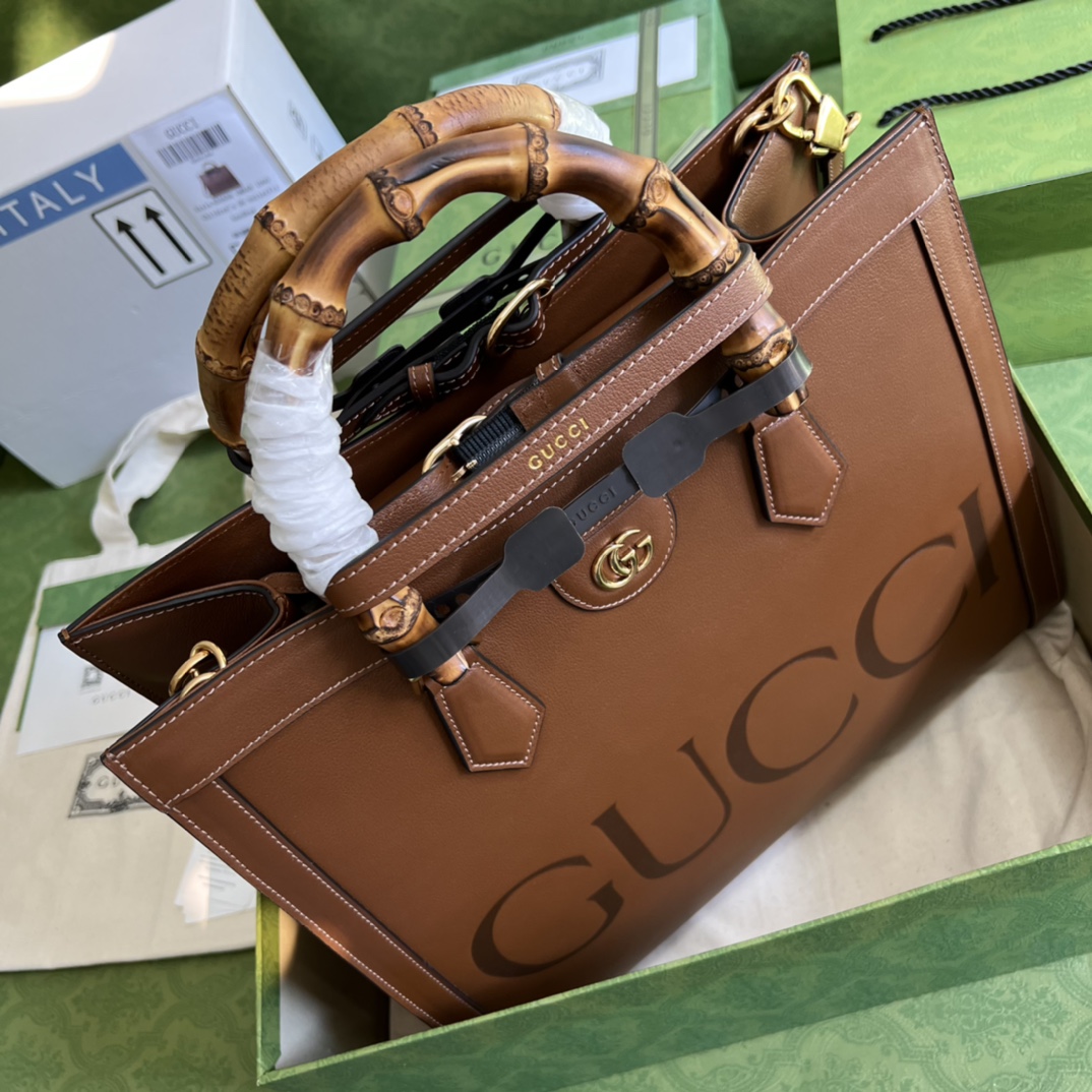 Gucci Diana Top HandBags-35*30*14CM