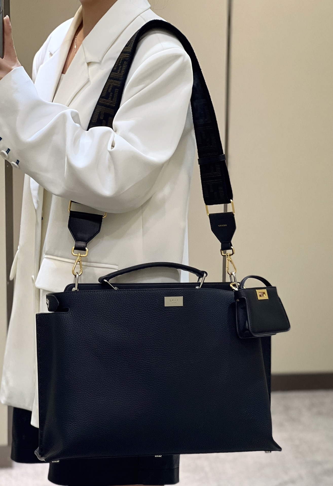 Fendi Peekaboo-41x13x29CM