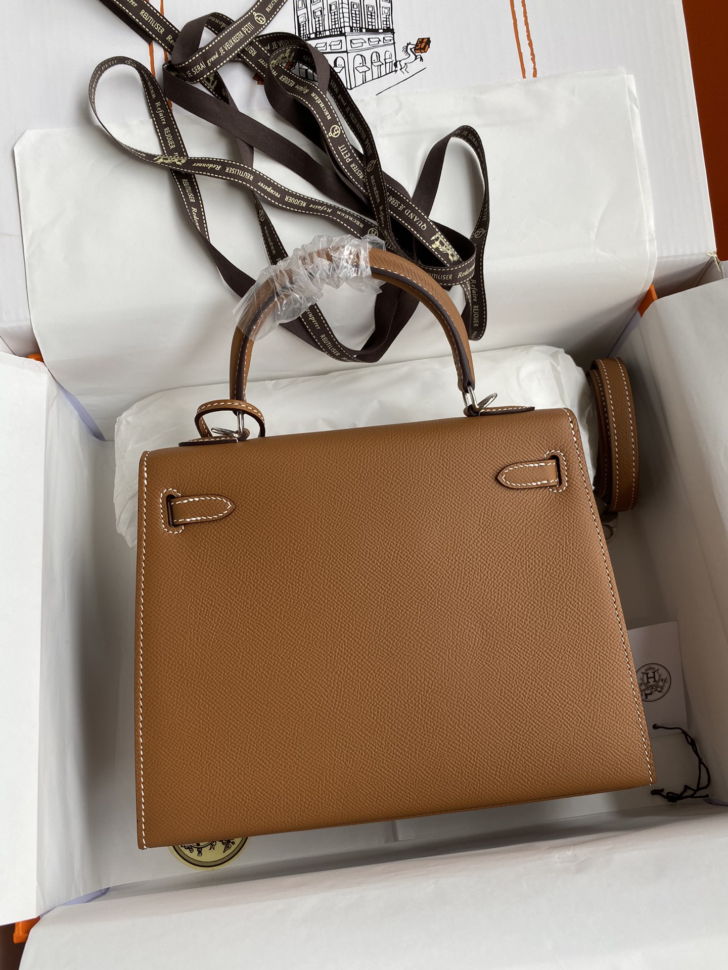 Hermes Kelly-Epsom Leather-25CM