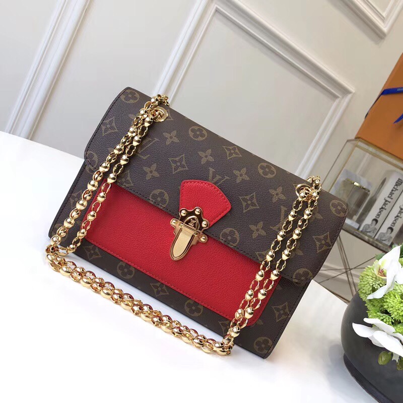 Louis Vuitton Victoire Handbags-27*17*10CM