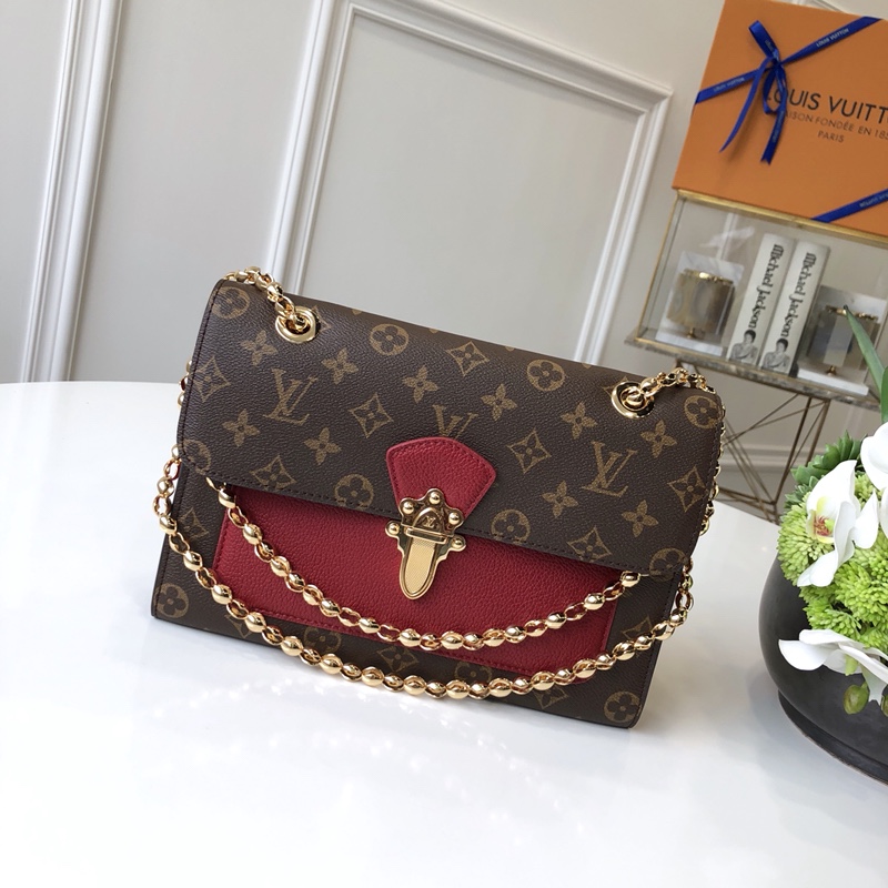 Louis Vuitton Victoire Handbags-27*17*10CM