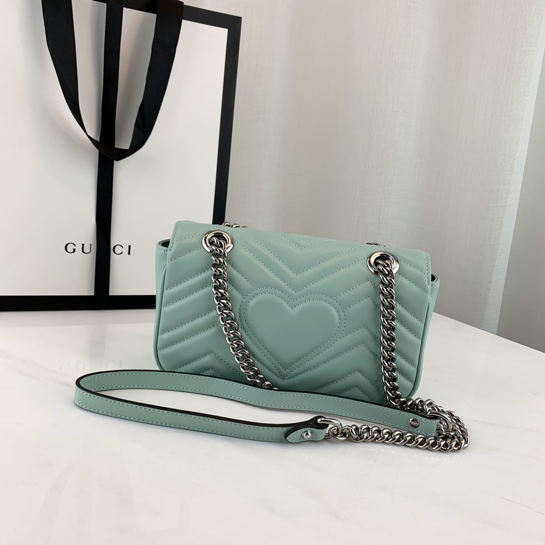 Gucci Marmont Bag-14*23*6CM Gucci Marmont Bag-14*23*6CM