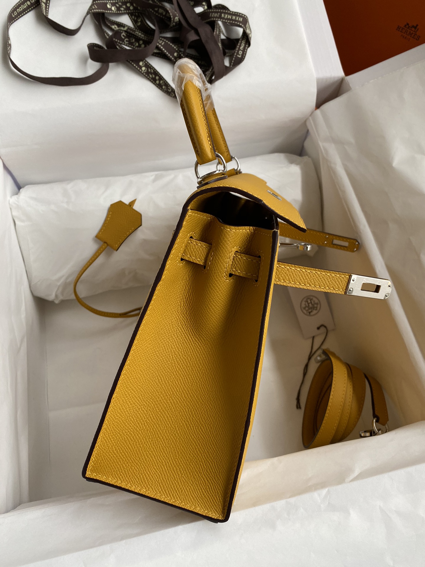 Hermes Kelly-Epsom Leather-25CM