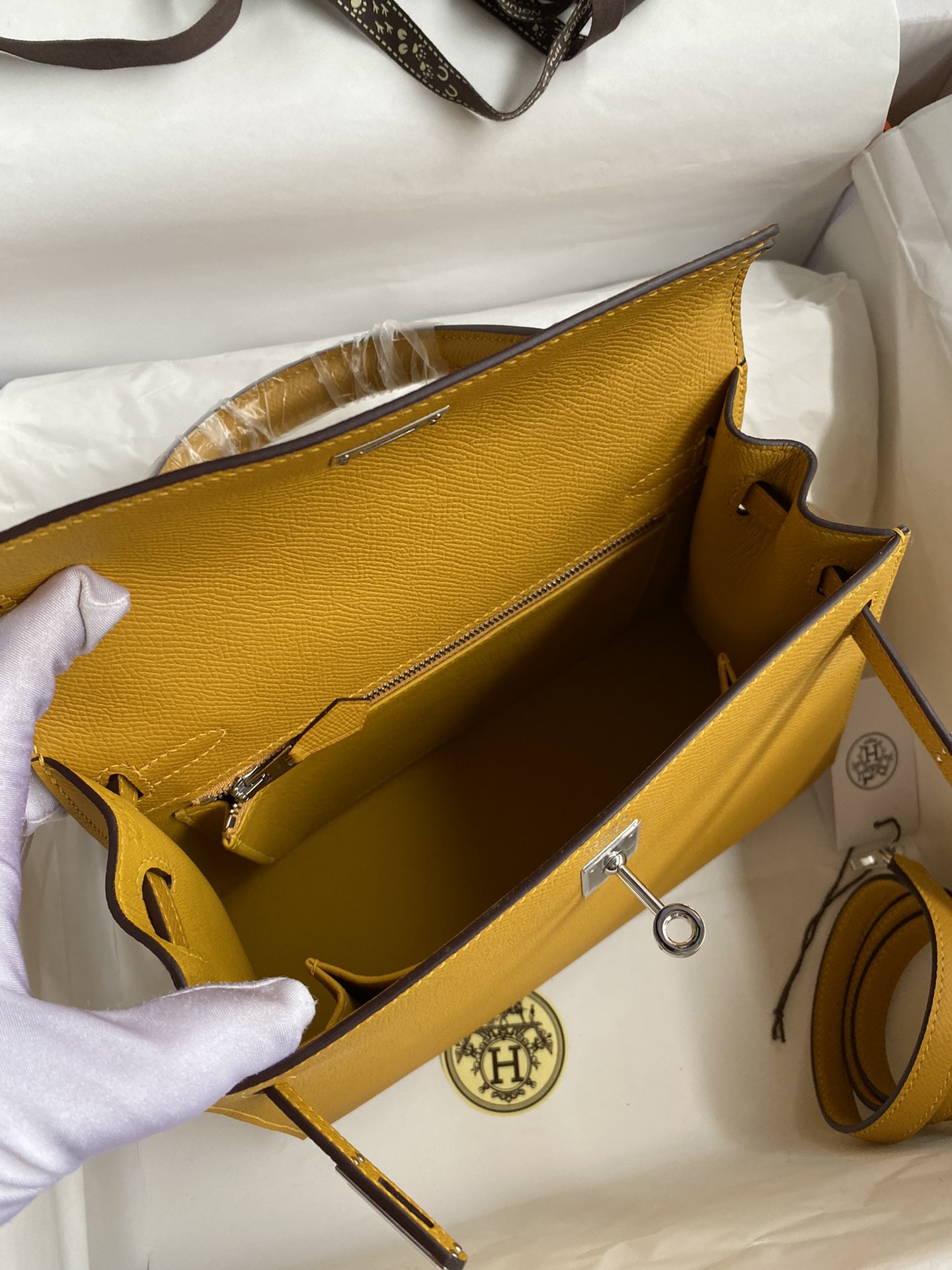 Hermes Kelly-Epsom Leather-25CM