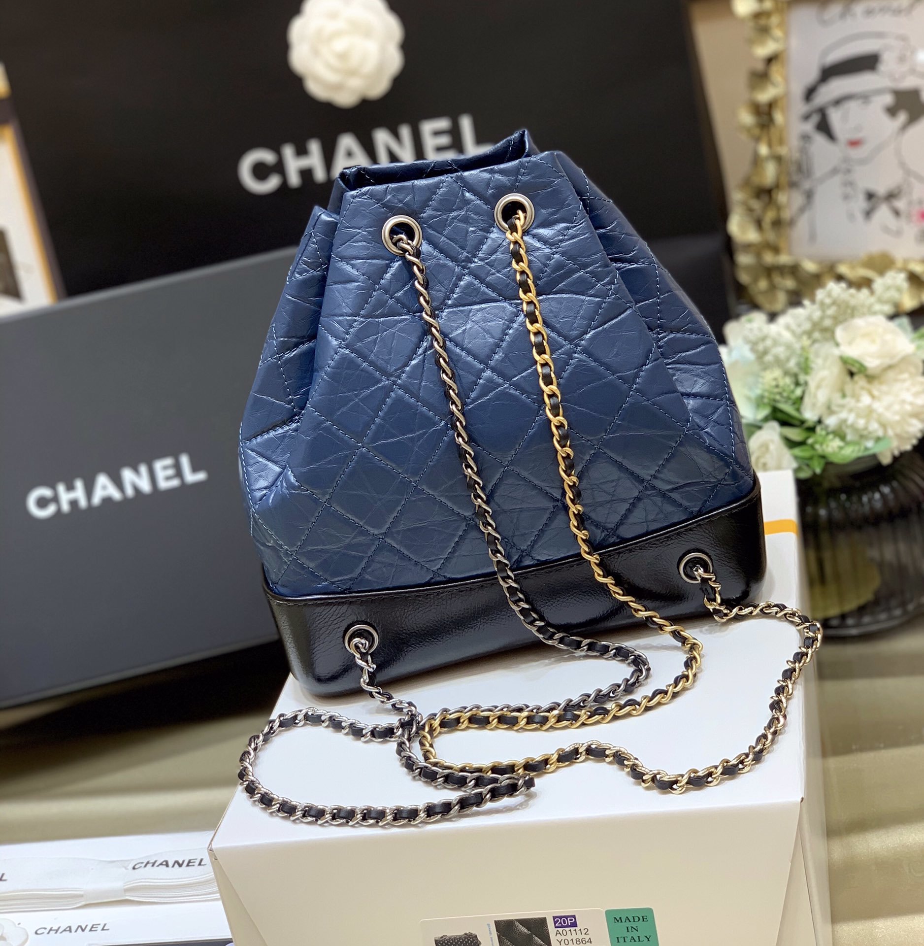Ch@nel Gabrielle Backpack-23×22.5×10.5CM