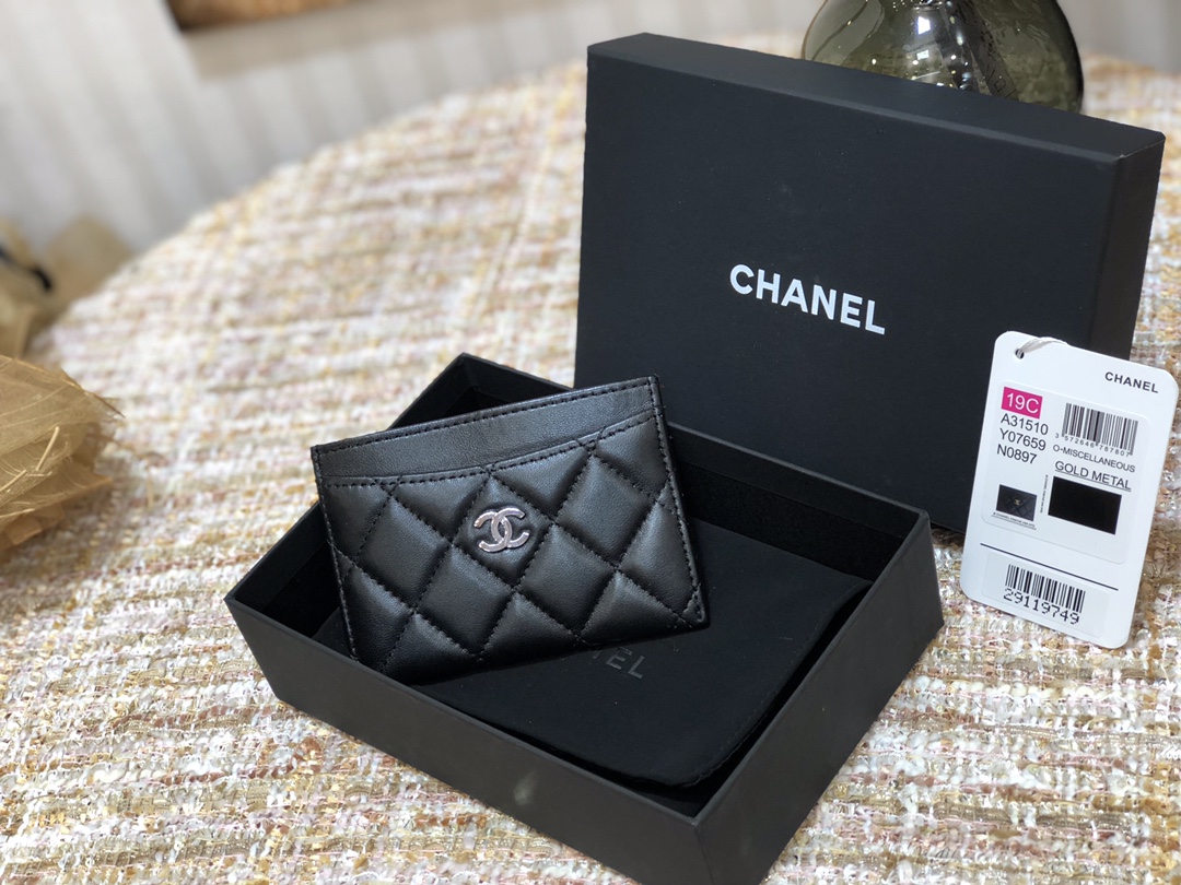 Ch@nel Card Holder-11*7*1CM Ch@nel Card Holder-11*7*1CM