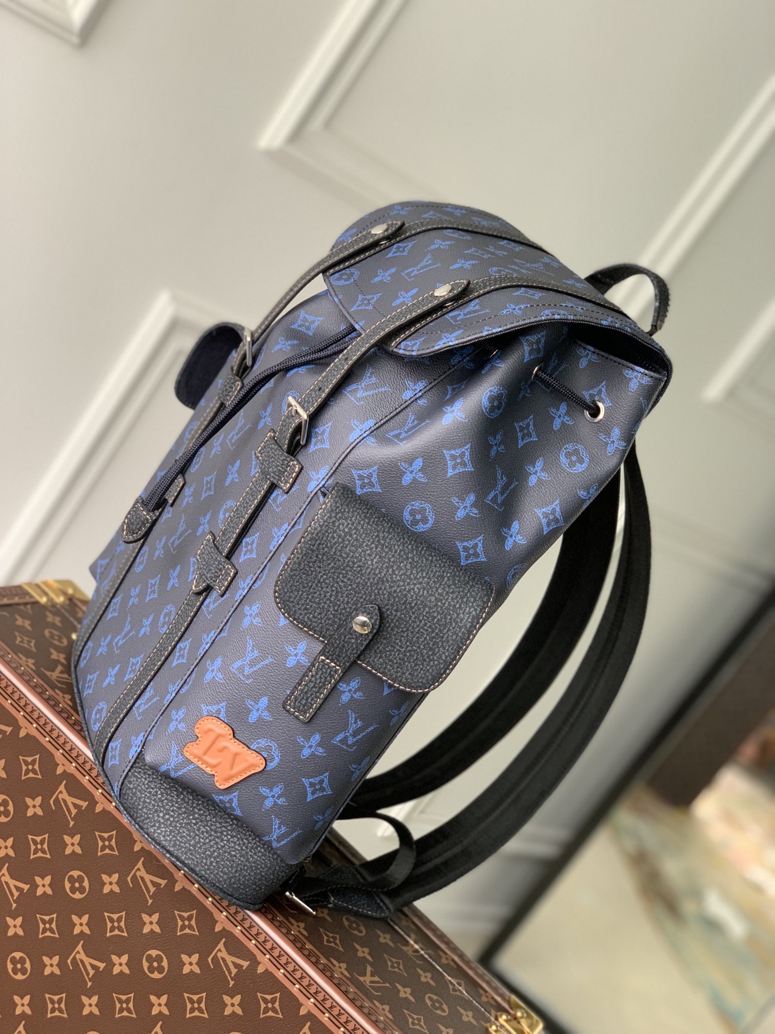 Louis Vuitton Christopher Backpack M59662-38*44*21CM