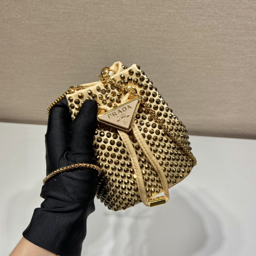 Prada Mini Bucket-1BD614 -15*13*7CM