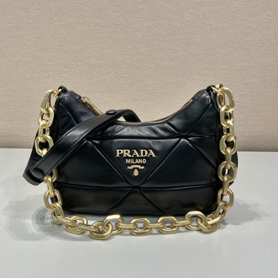Prada System Hobo Bag 1BD158 -25*18*7CM