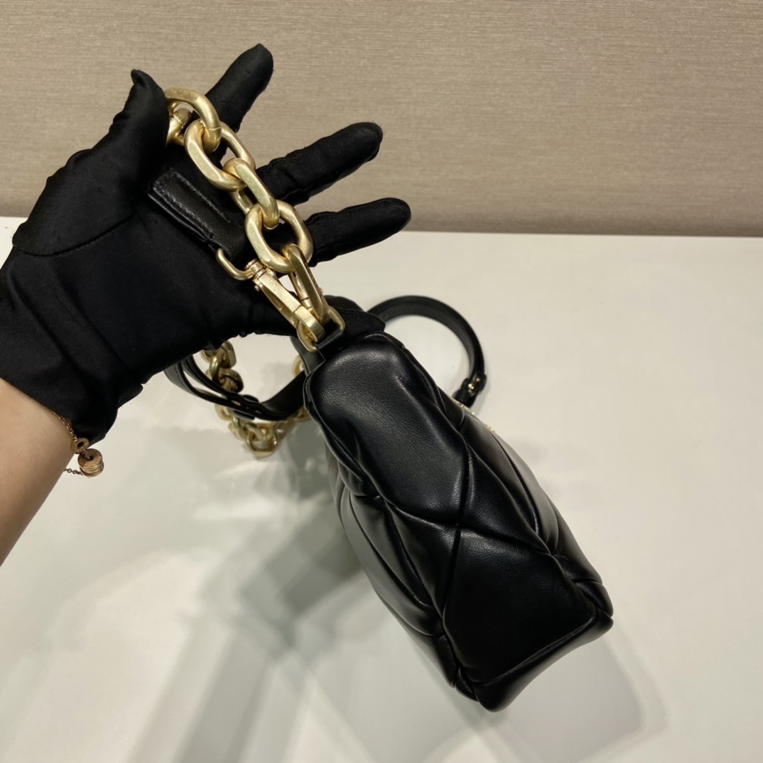 Prada System Hobo Bag 1BD158 -25*18*7CM
