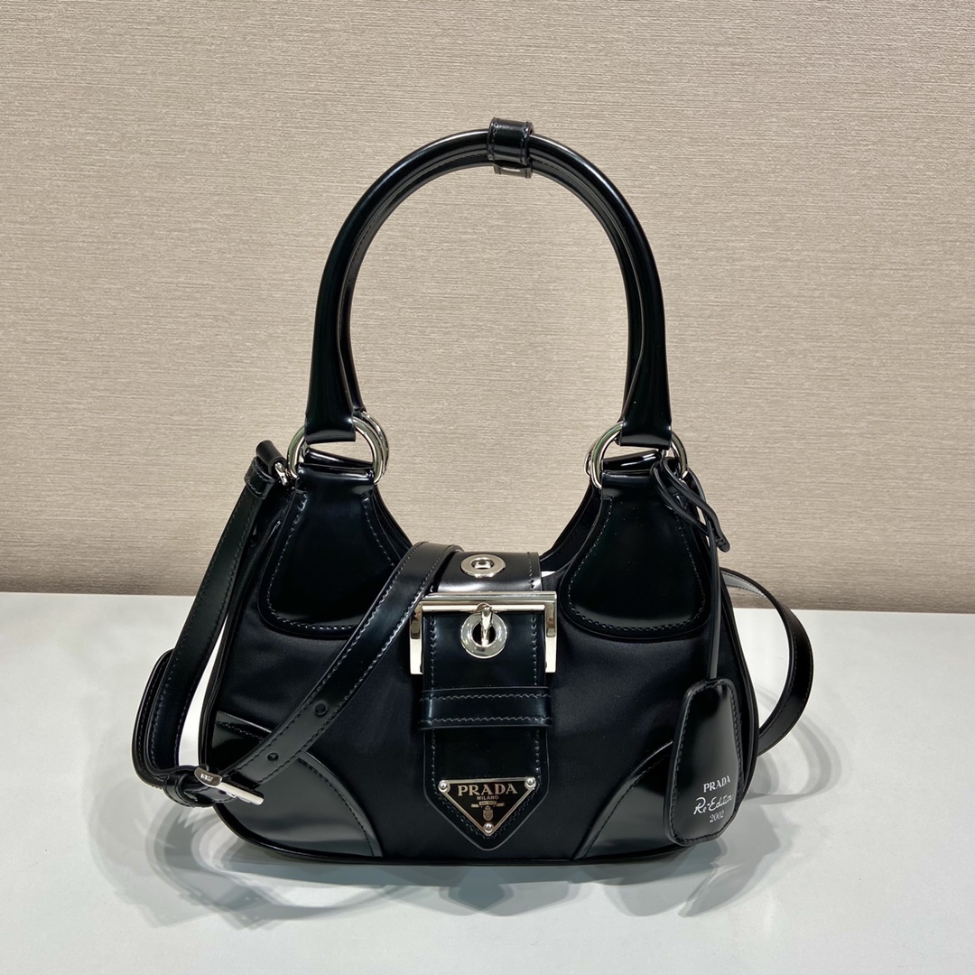 Prada Moon Handbags 1BA381-22.5*16*7.5CM Prada Moon Handbags 1BA381-22.5*16*7.5CM