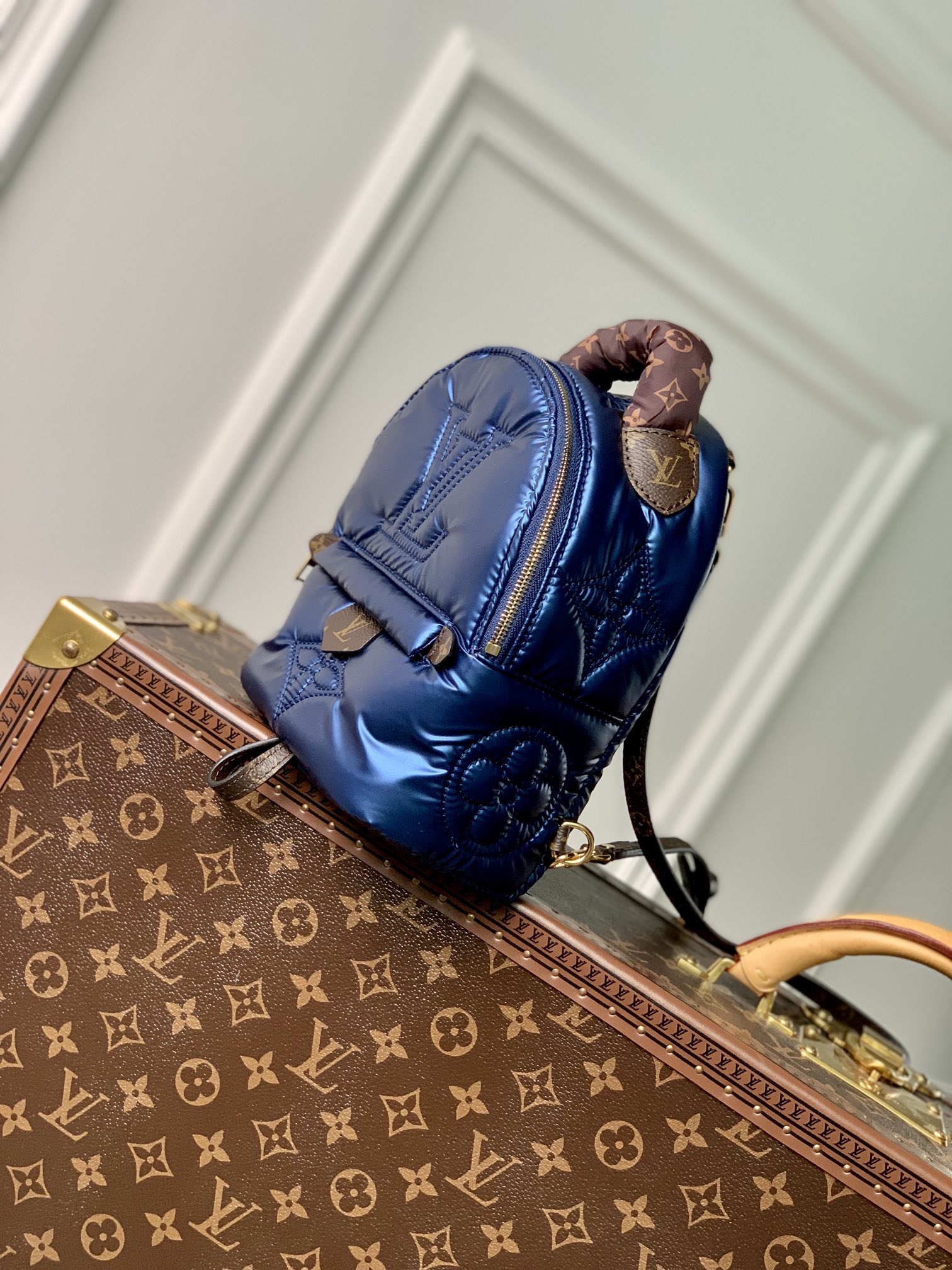 Louis Vuitton Pillow Palm Springs Backpack-17 x 22 x 10CM