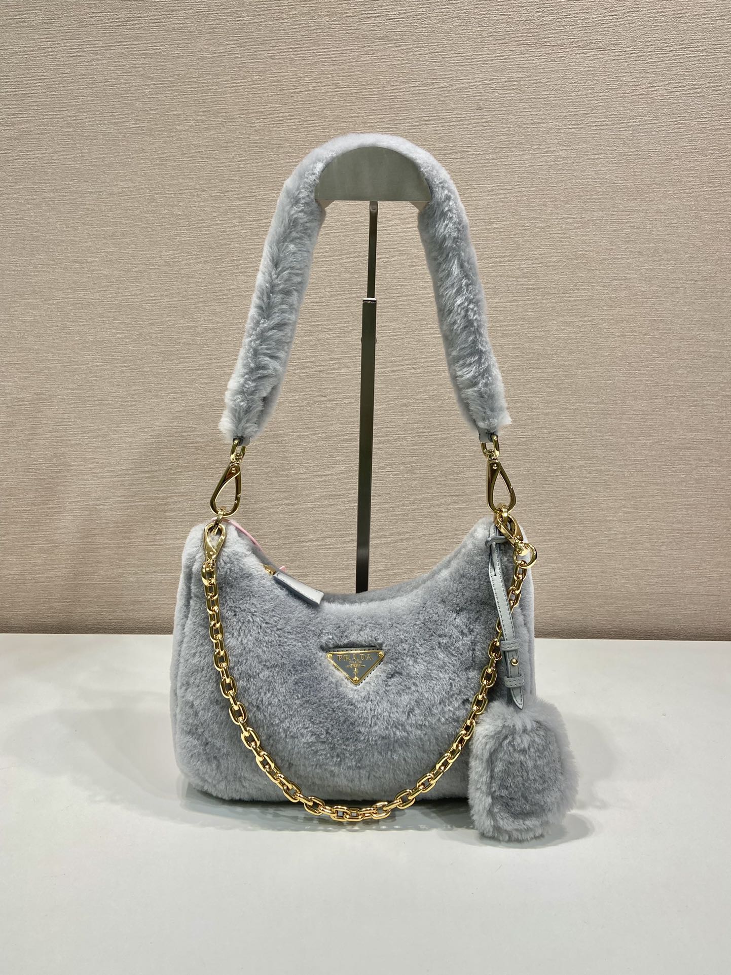 Prada System Hobo Bag-23*17*8CM