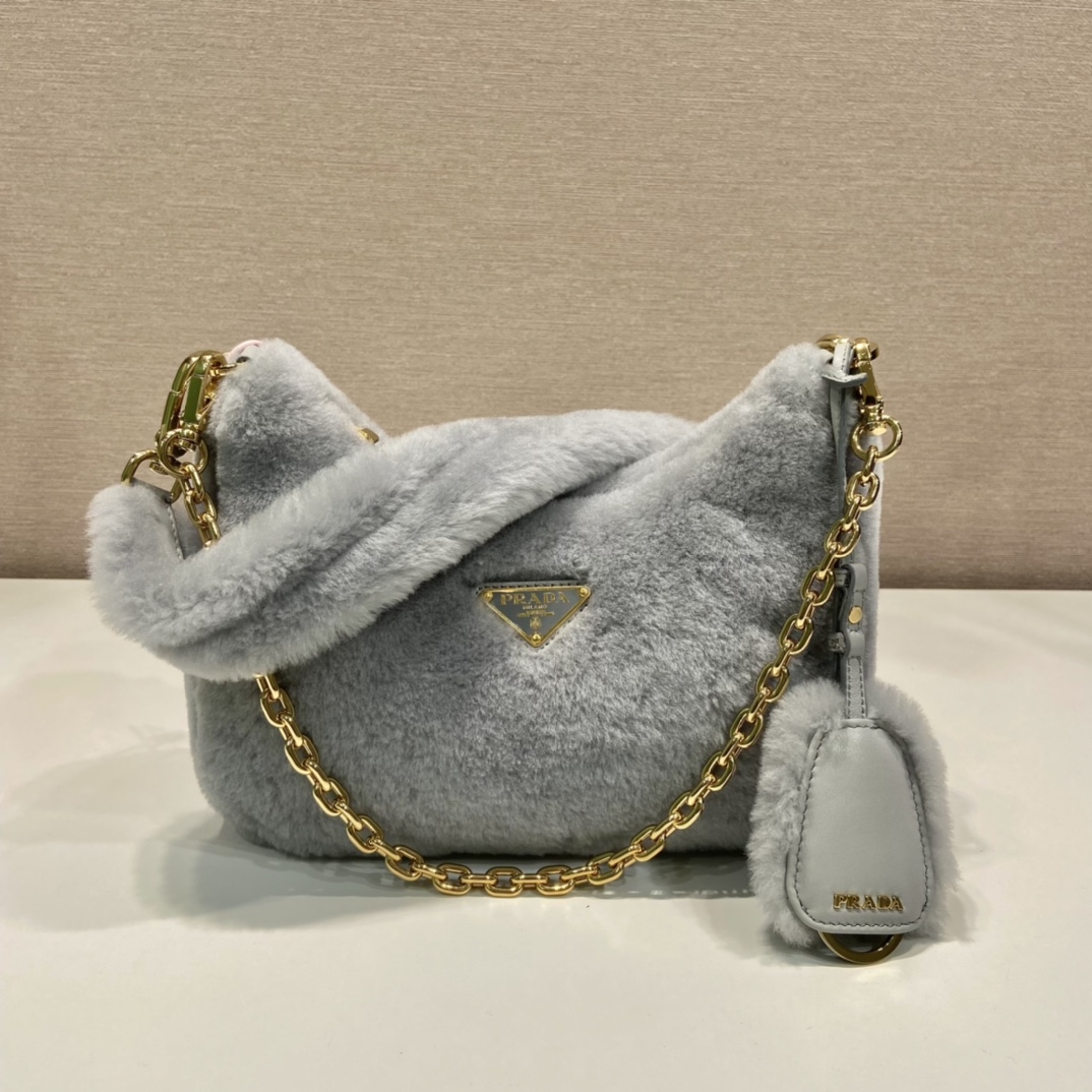 Prada System Hobo Bag-23*17*8CM
