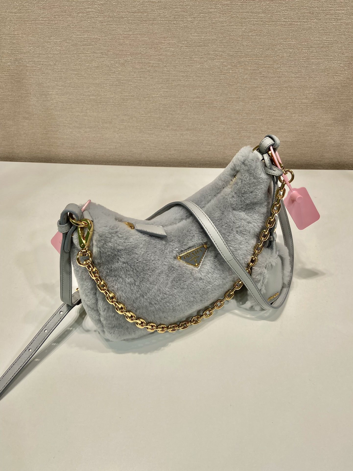 Prada System Hobo Bag-23*17*8CM