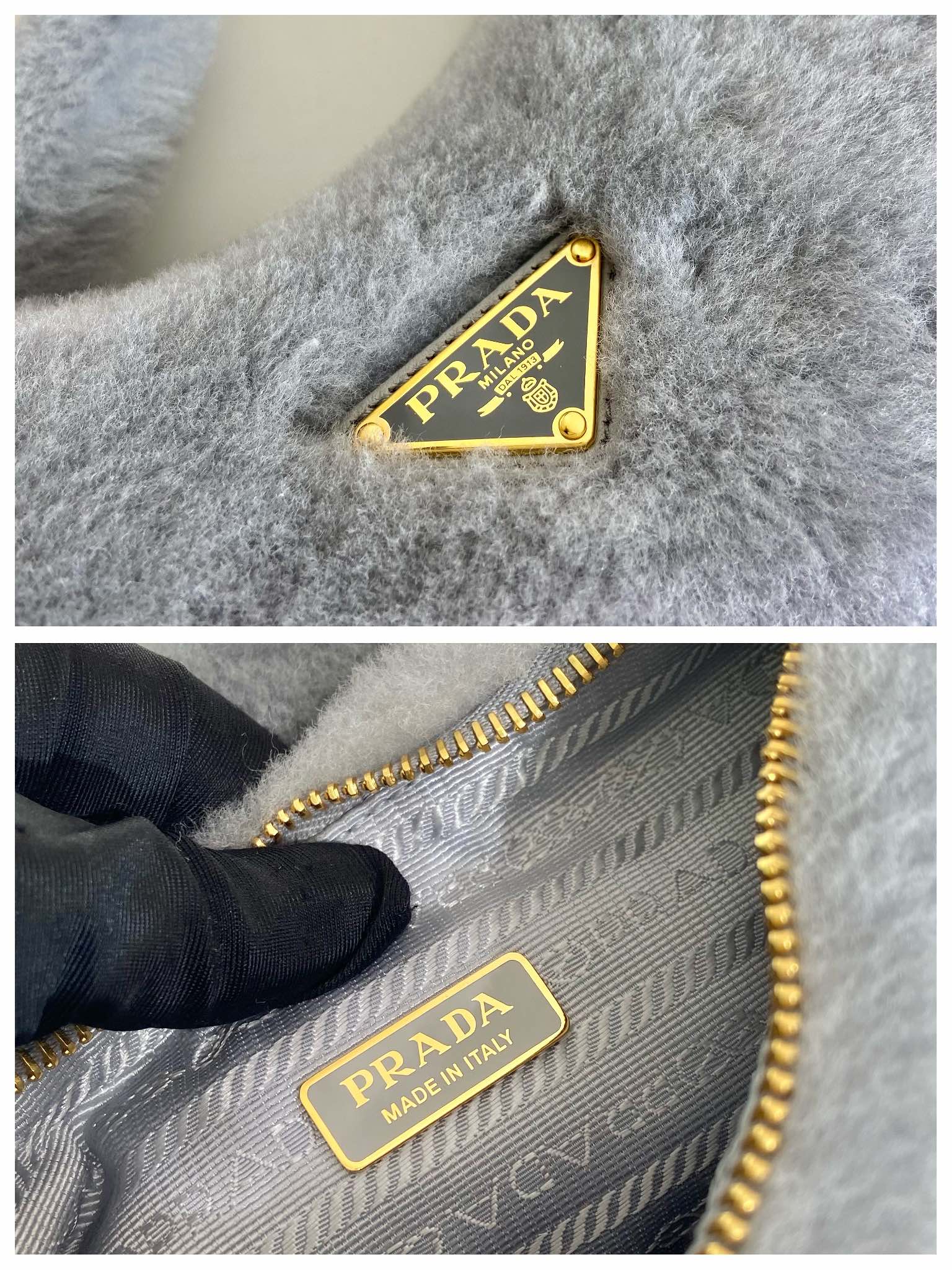 Prada System Hobo Bag-23*17*8CM