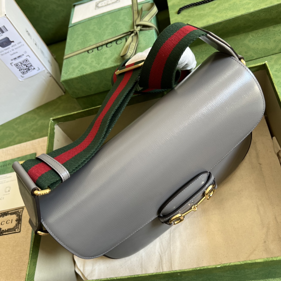 Gucci 1955 Horsebit Shoulder Bag-30*21*7.5CM