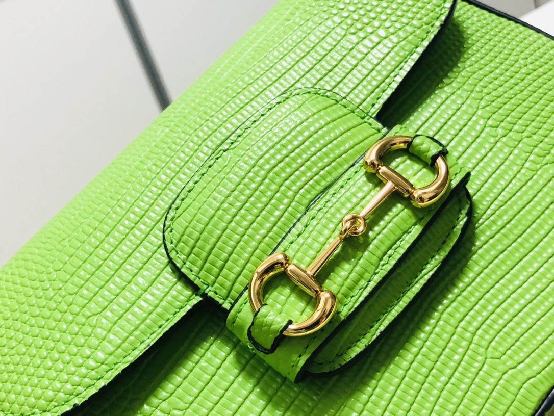 Gucci 1955 Horsebit Shoulder Bag-20.6*14.4*5.1CM